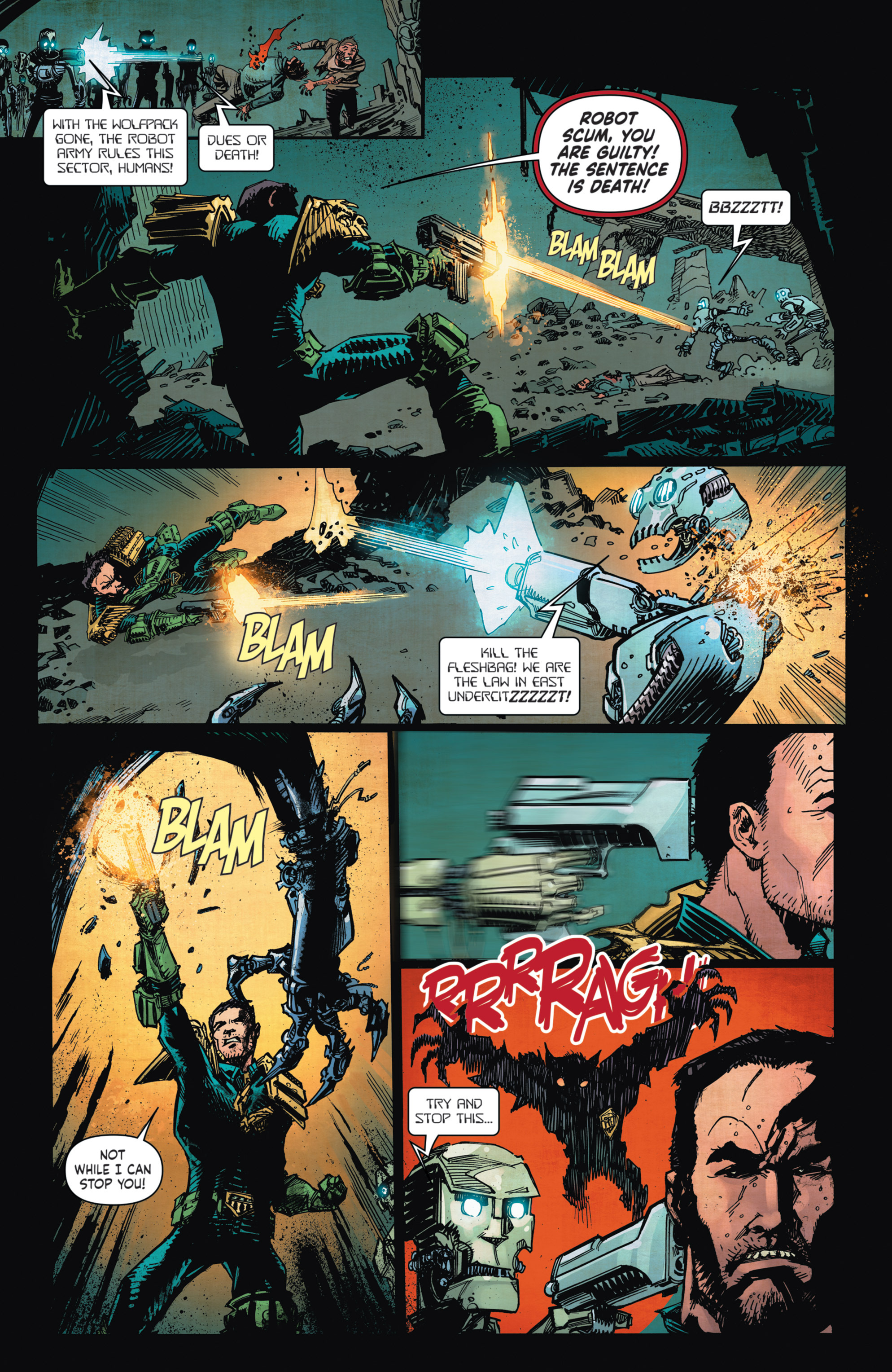 Read online Judge Dredd: Deviations comic -  Issue # Full - 20