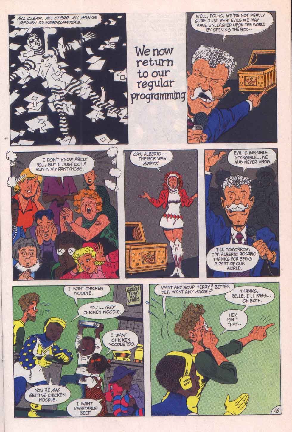 Read online Hero Hotline comic -  Issue #3 - 19