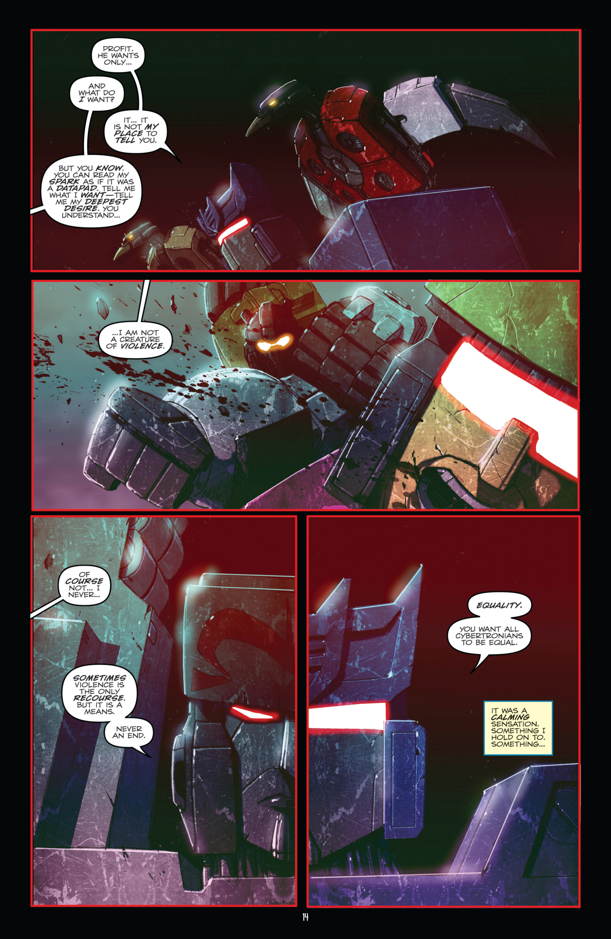 Read online Transformers: Robots In Disguise (2012) comic -  Issue #22 - 17