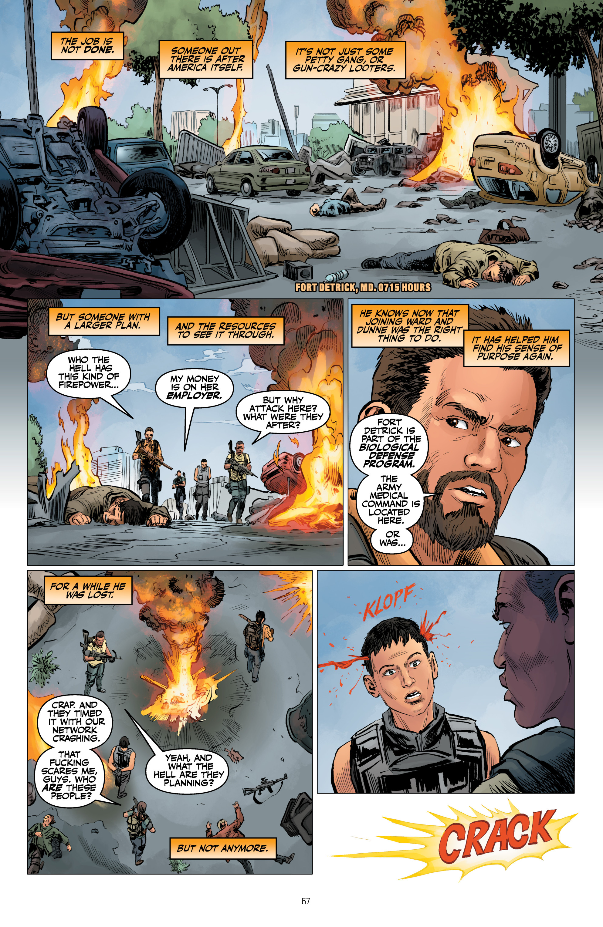 Read online Tom Clancy's The Division: Extremis Malis comic -  Issue # _TPB - 65