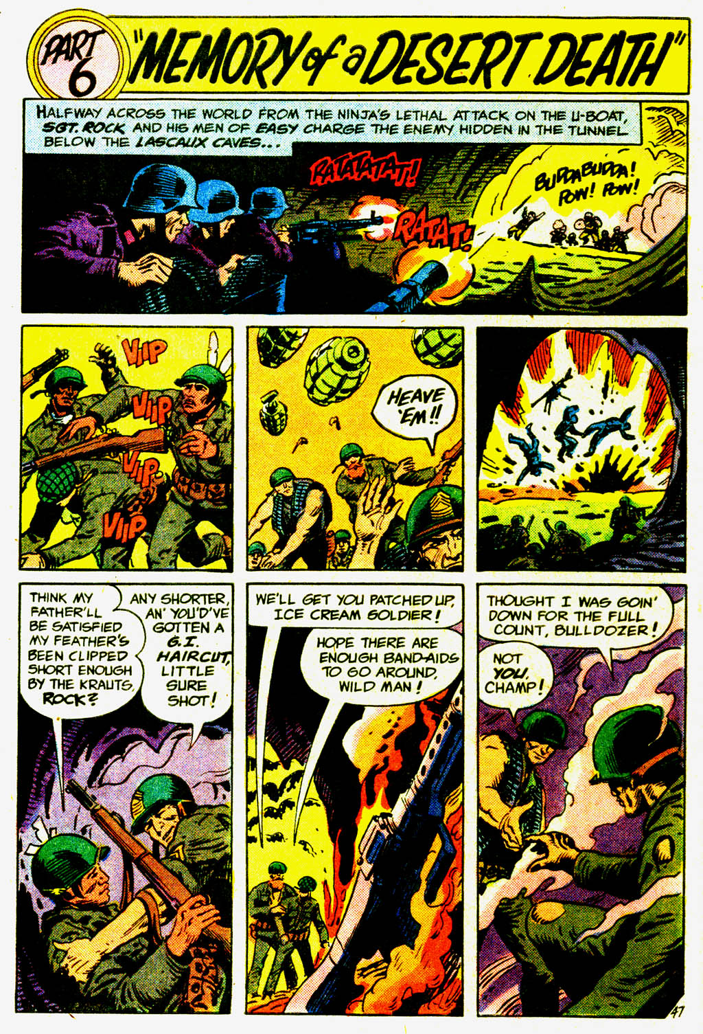 Read online G.I. Combat (1952) comic -  Issue #246 - 52