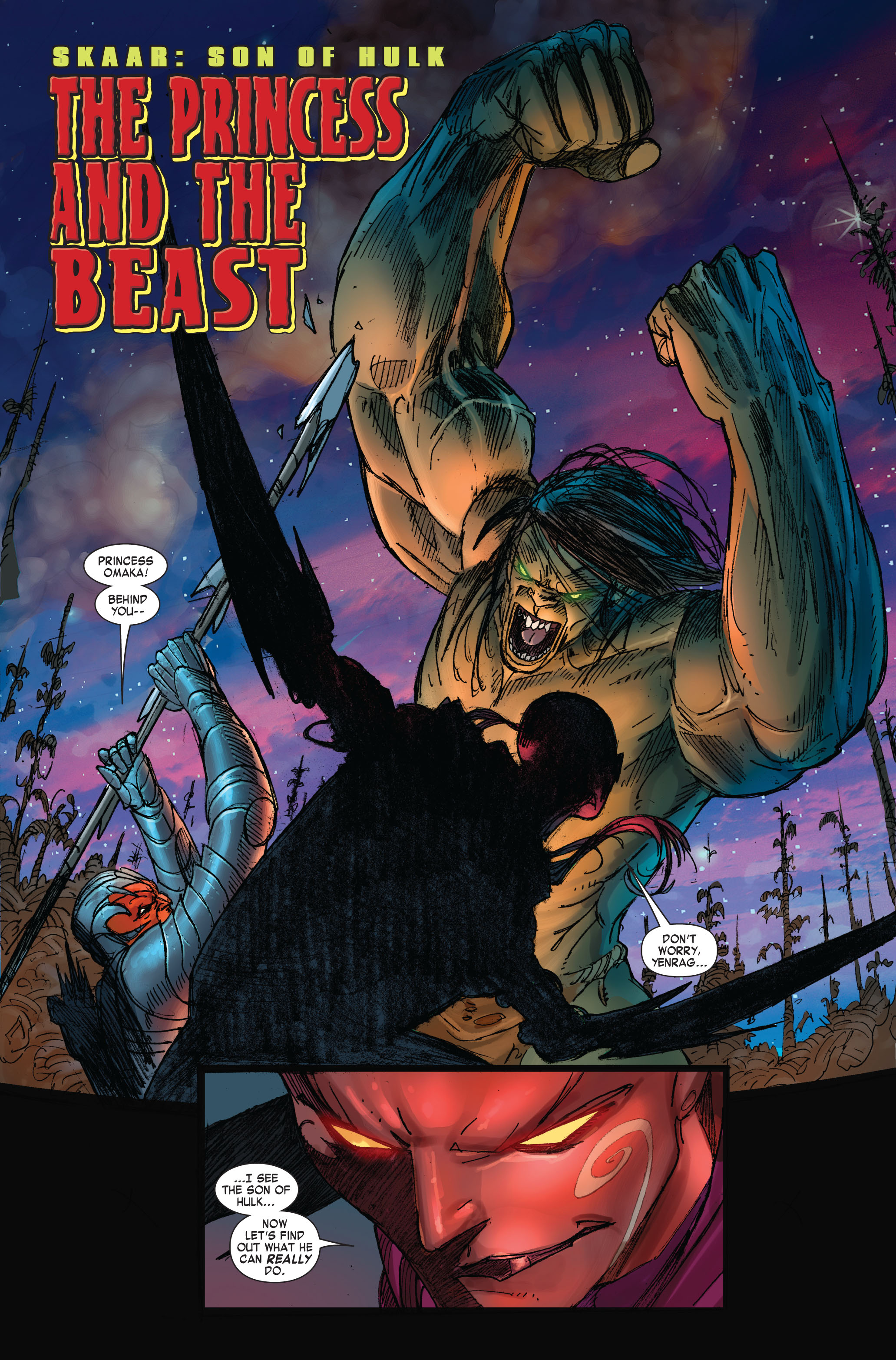 Read online Skaar: Son of Hulk comic -  Issue #3 - 3