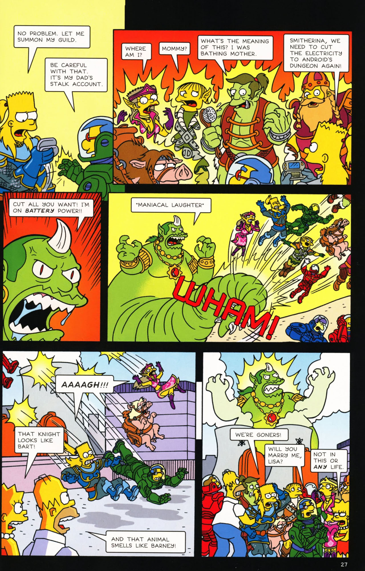 Read online Simpsons Comics comic -  Issue #161 - 24