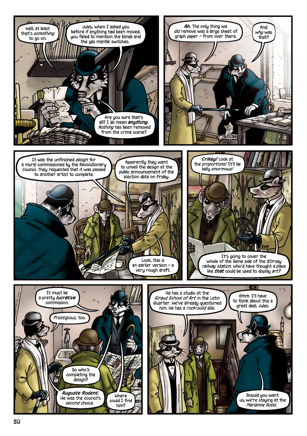Read online Grandville Bête Noire comic -  Issue # TPB - 23