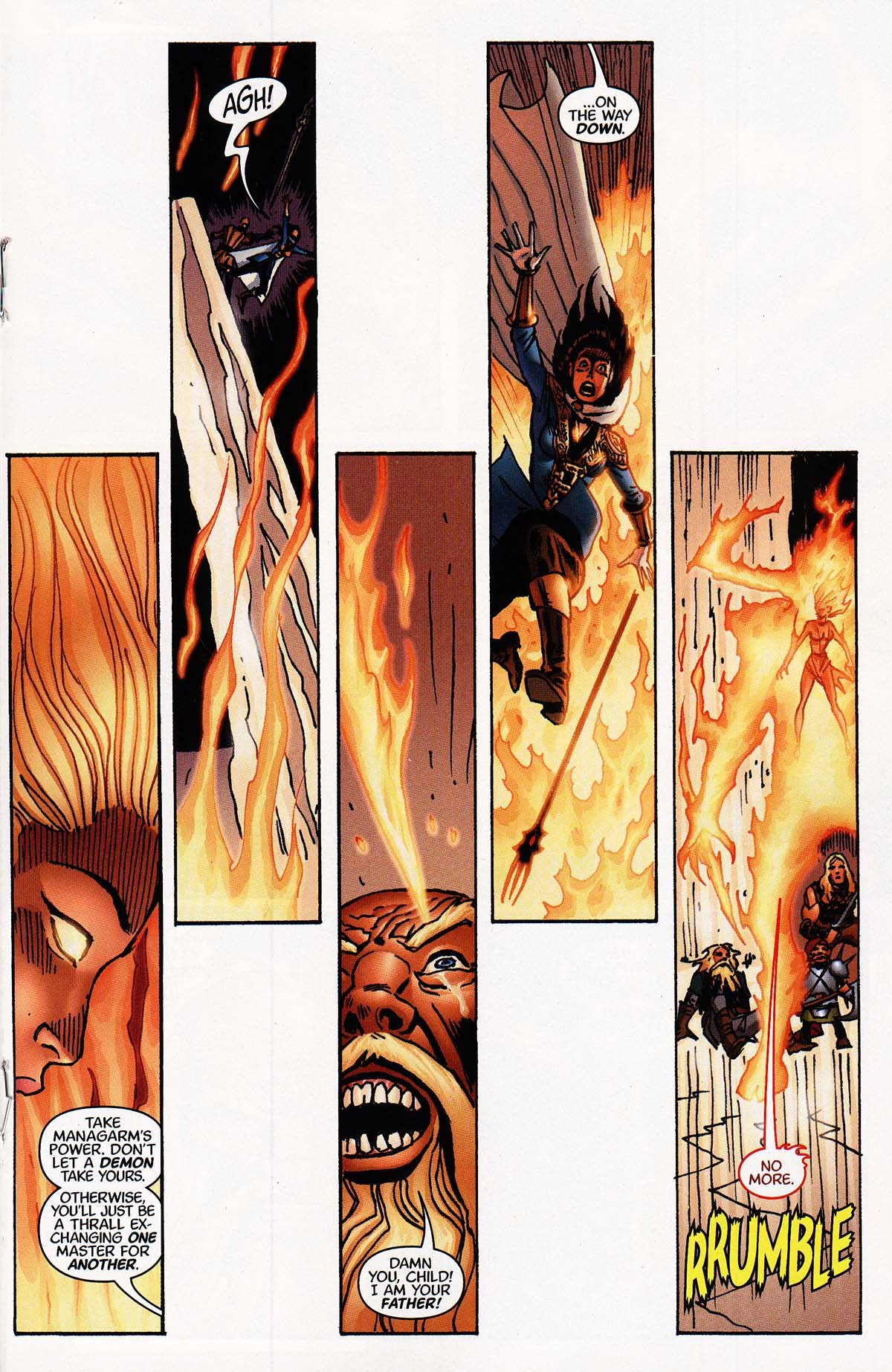 Read online R.A. Salvatore's DemonWars: Trial By Fire comic -  Issue #5 - 17