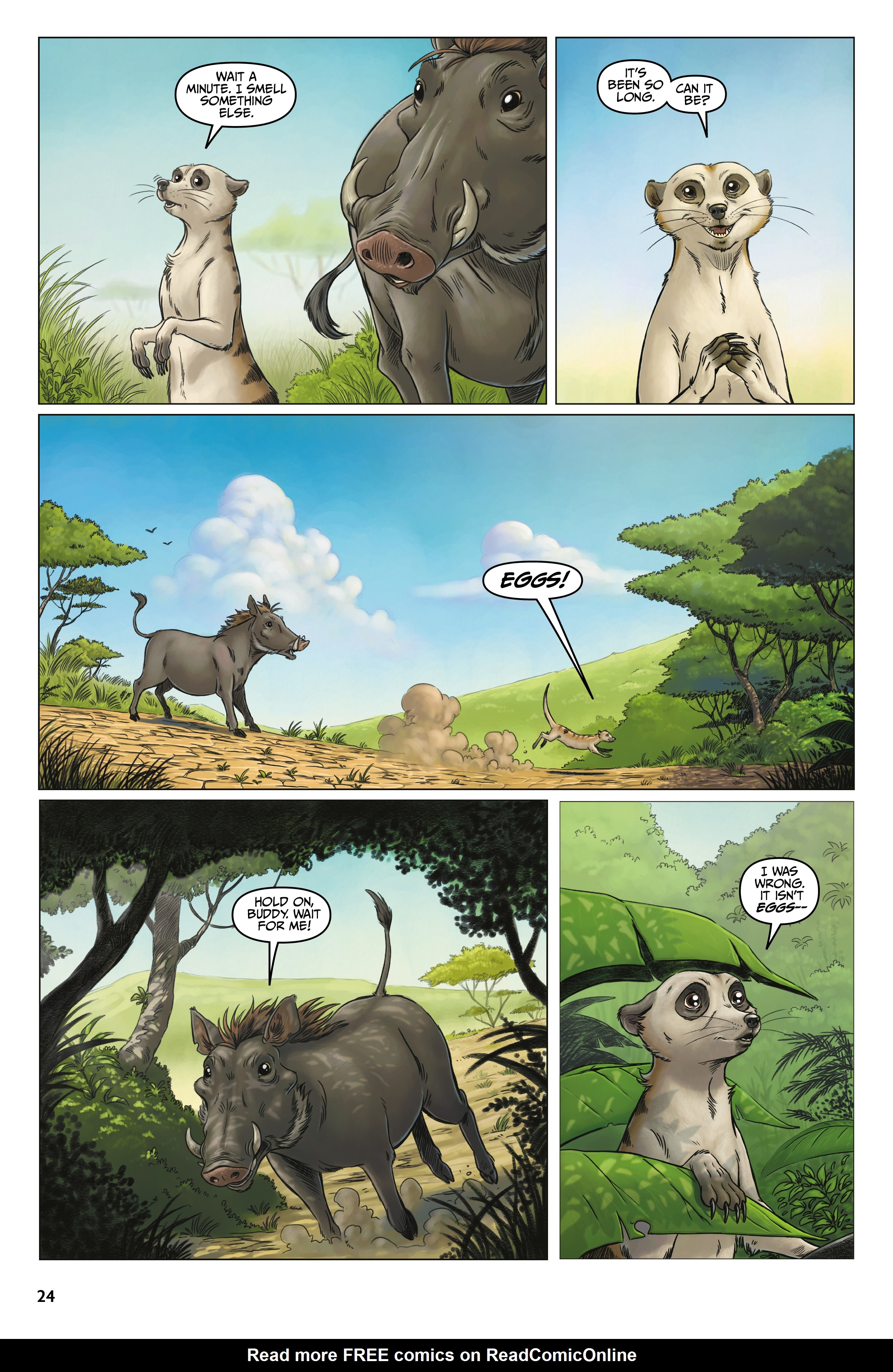 Read online Disney The Lion King: Wild Schemes and Catastrophes comic -  Issue # TPB - 25