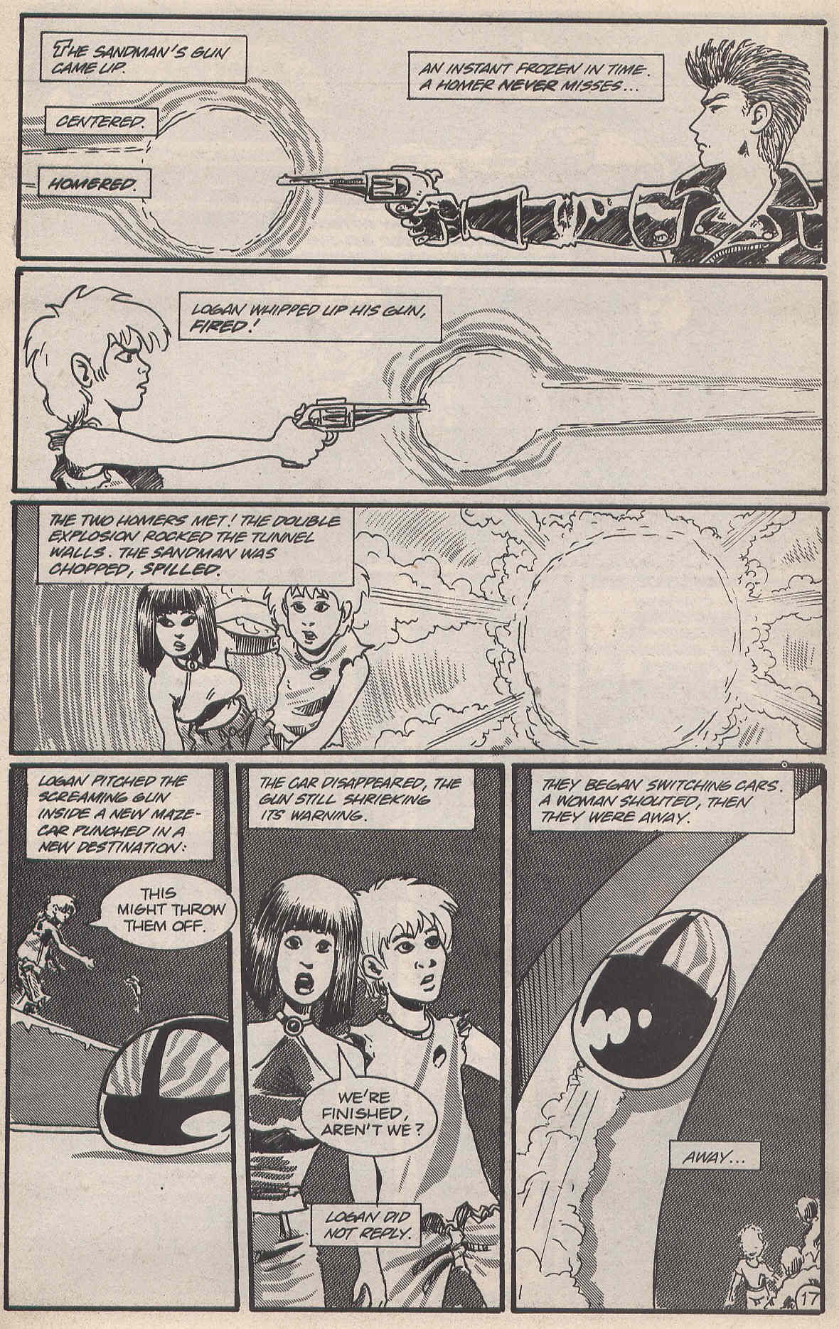 Read online Logan's Run (1990) comic -  Issue #6 - 19