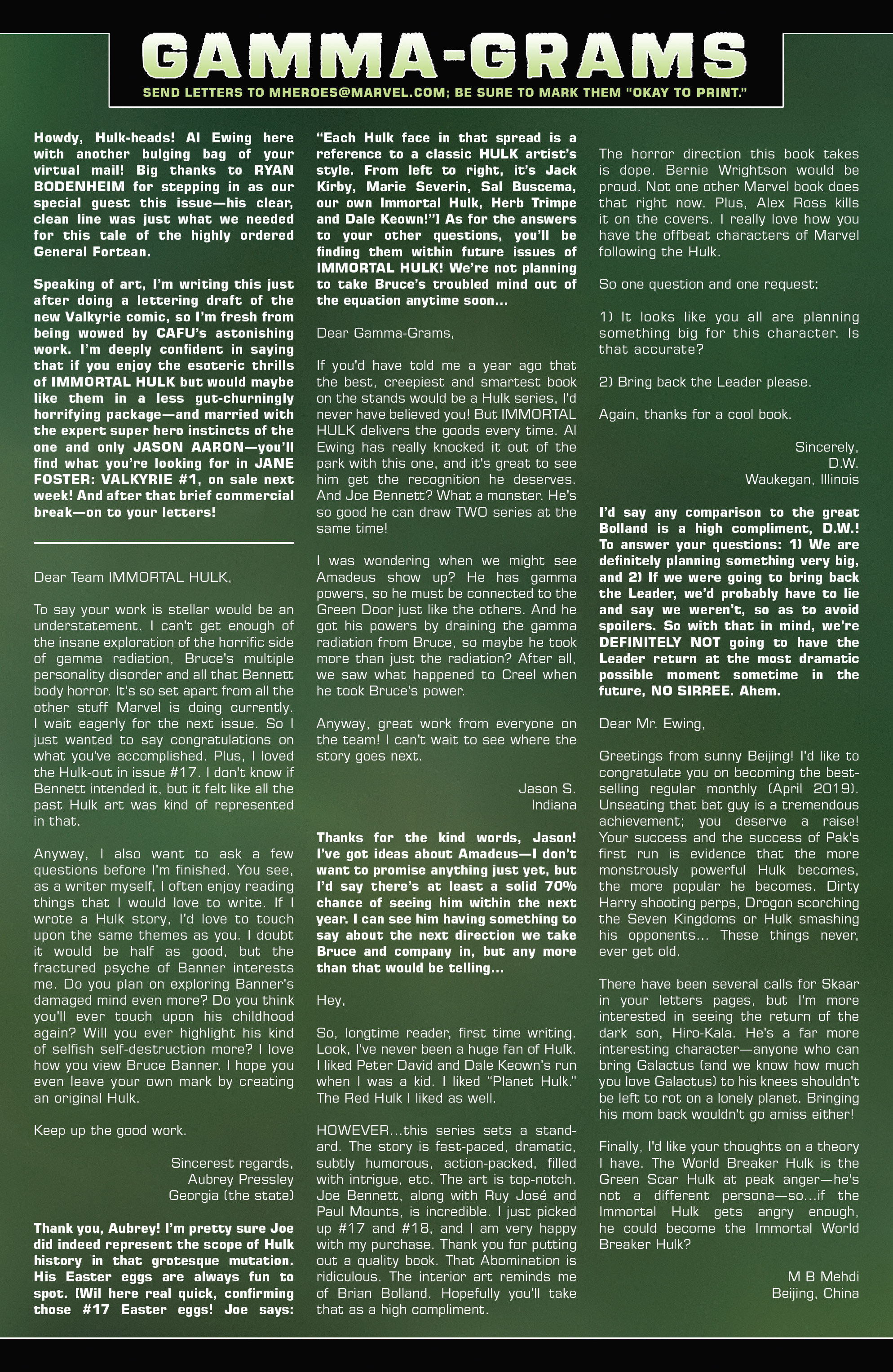Read online Immortal Hulk comic -  Issue #21 - 23