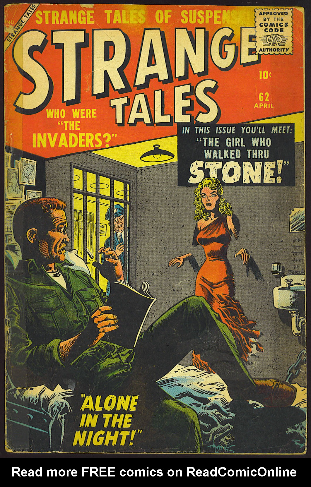 Read online Strange Tales (1951) comic -  Issue #62 - 1