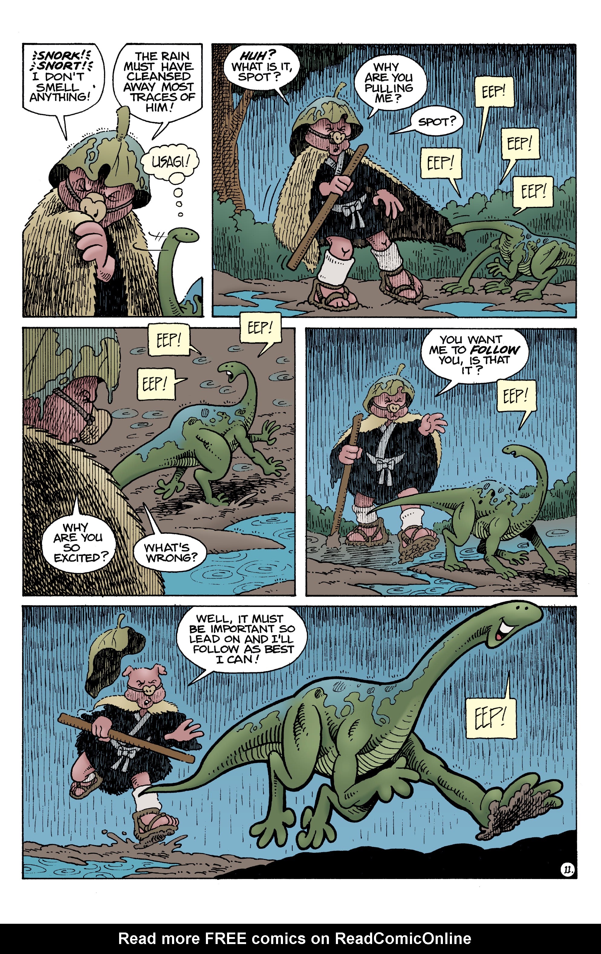 Read online Usagi Yojimbo: The Dragon Bellow Conspiracy comic -  Issue #3 - 13