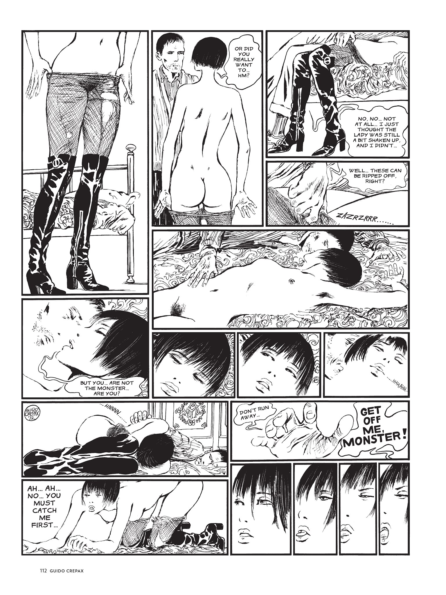 Read online The Complete Crepax comic -  Issue # TPB 3 - 104