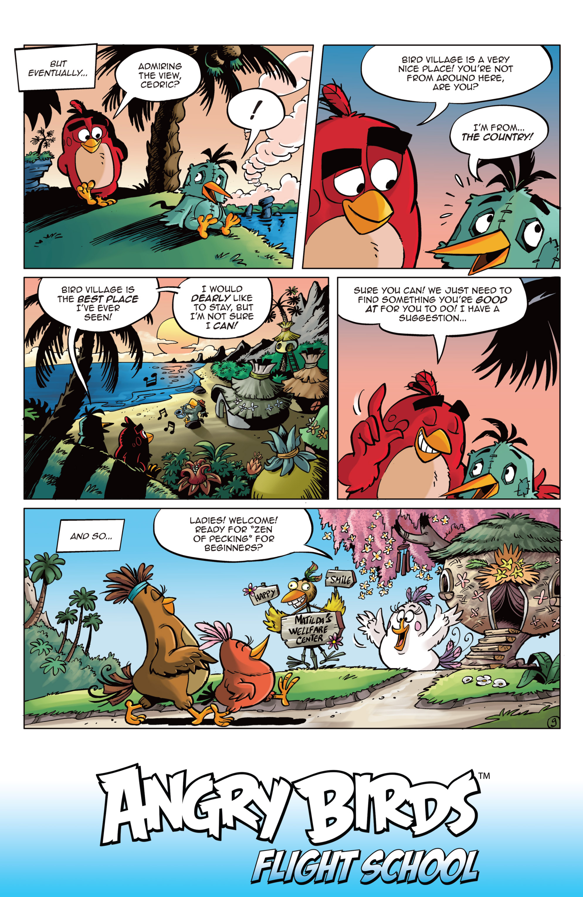 Read online Angry Birds: Flight School comic -  Issue #3 - 11