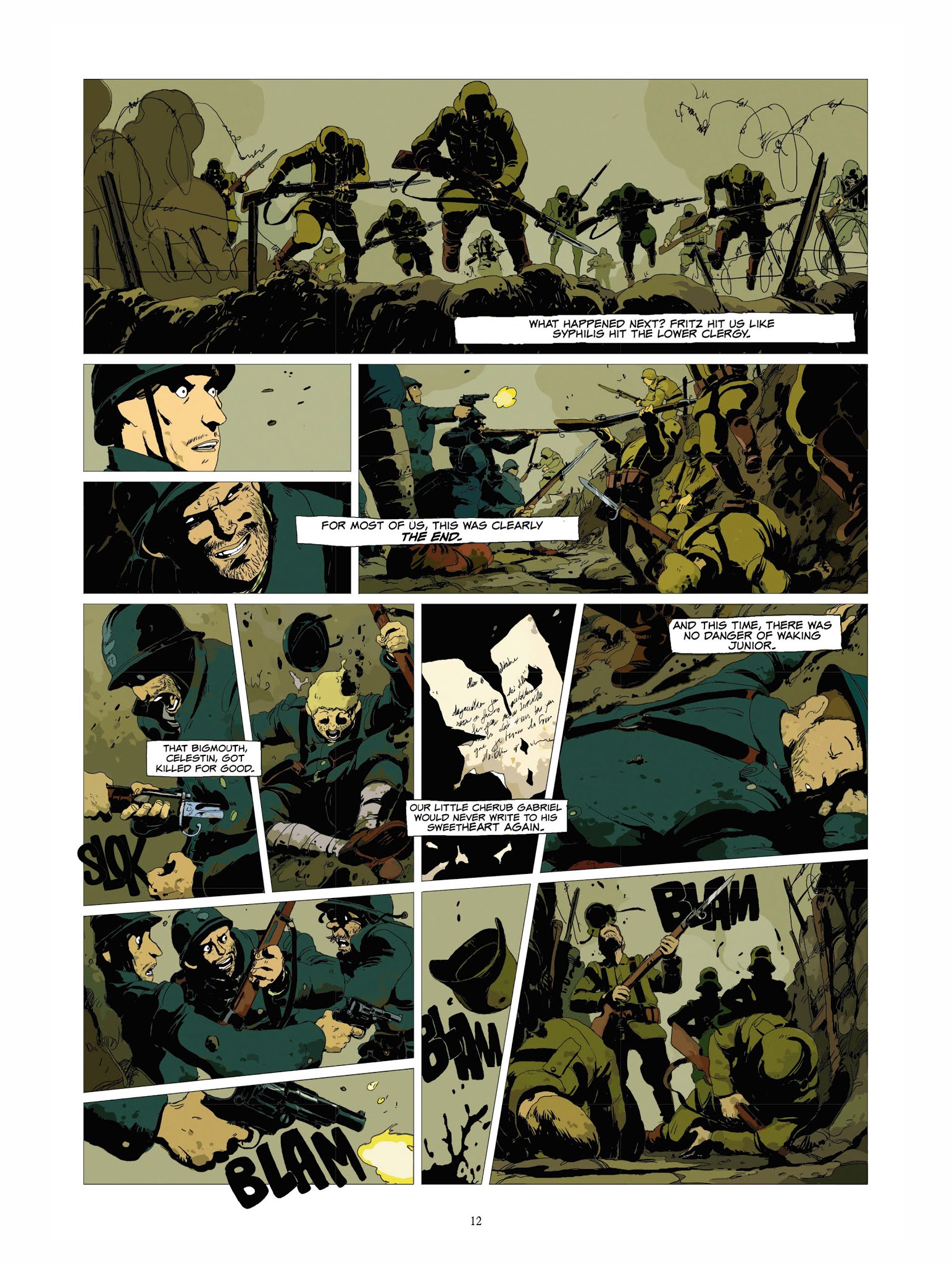Read online Of Blood and Gold comic -  Issue #1 - 12