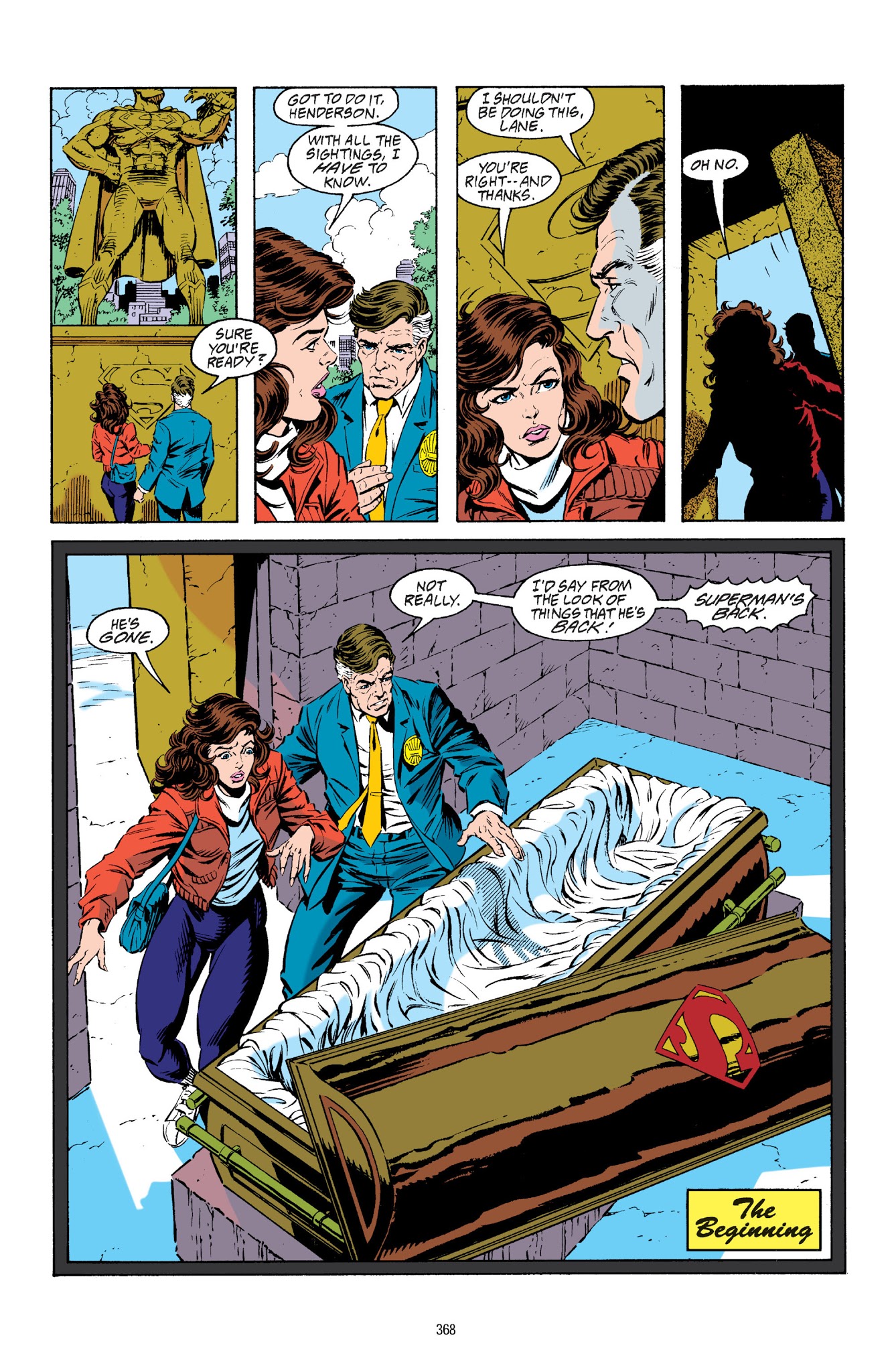 Read online Superman: Funeral For A Friend comic -  Issue # TPB - 356