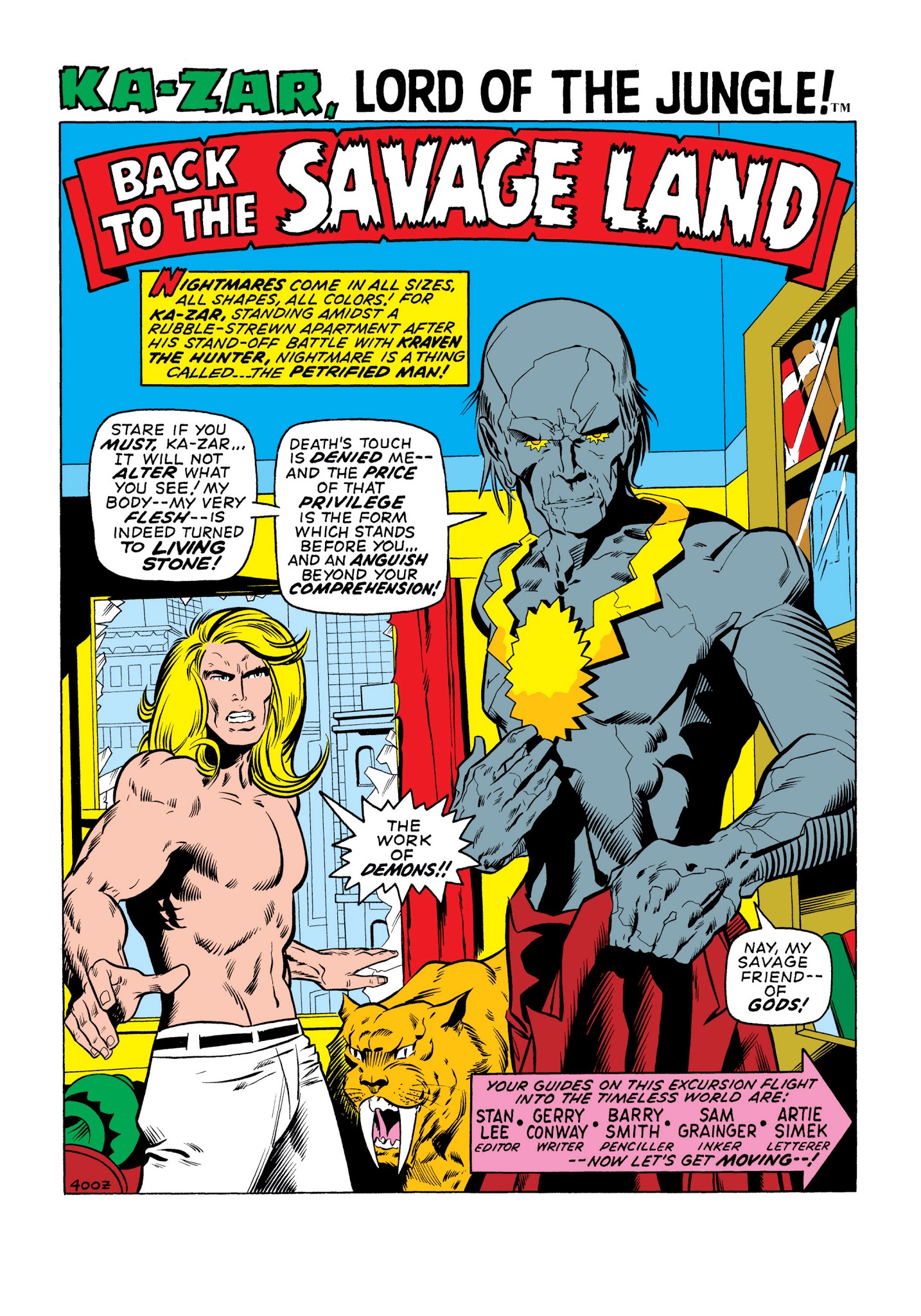 Read online Marvel Masterworks: Ka-Zar comic -  Issue # TPB 1 (Part 1) - 53