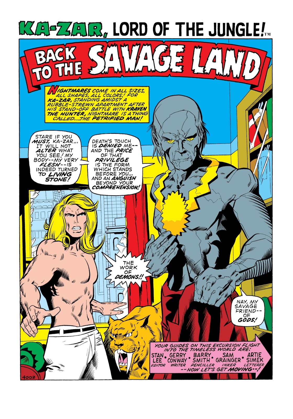Marvel Masterworks: Ka-Zar issue TPB 1 - Page 53