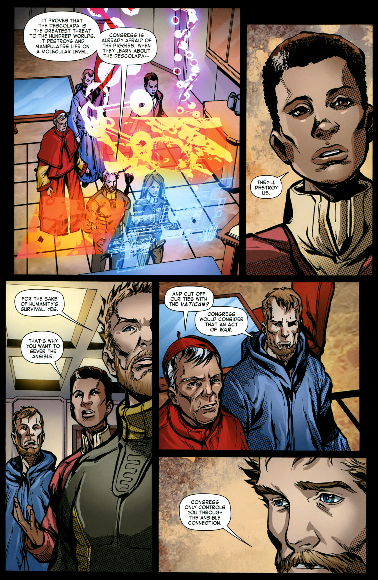 Read online Orson Scott Card's Speaker for the Dead comic -  Issue #4 - 23