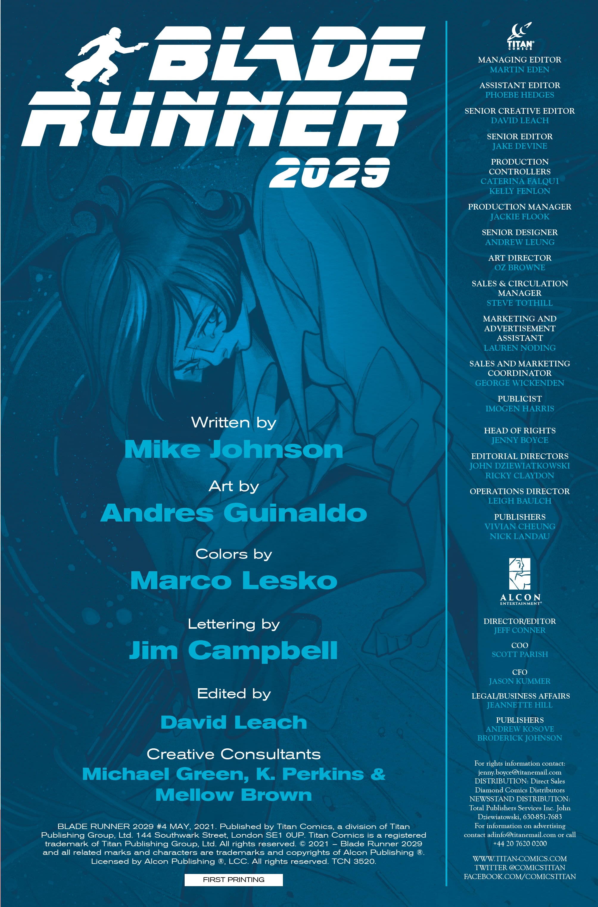 Read online Blade Runner 2029 comic -  Issue #4 - 6