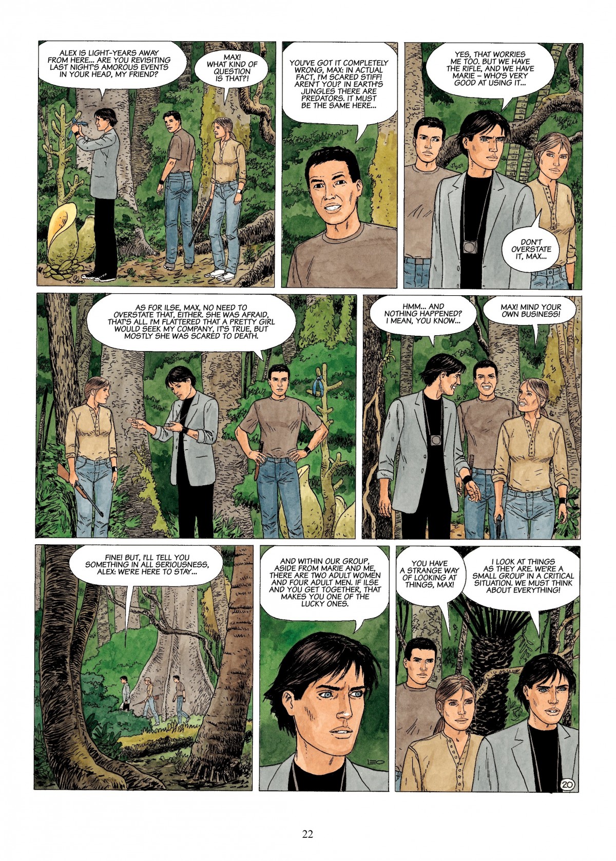 Read online The Survivors comic -  Issue #1 - 22