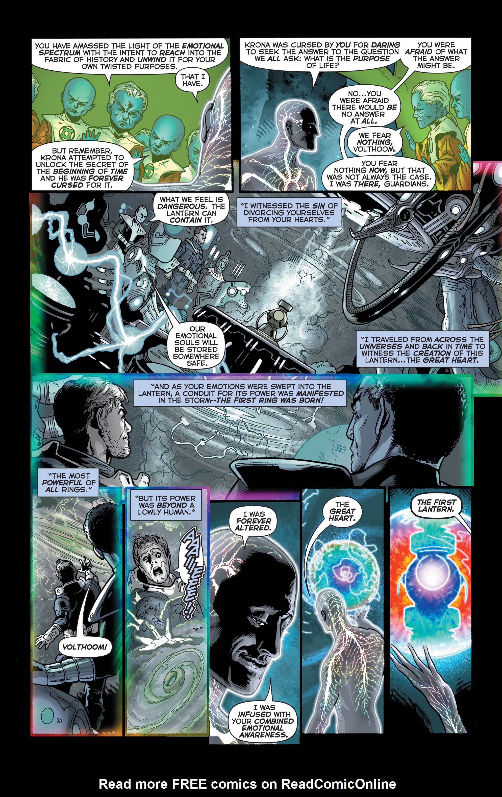 Read online Green Lantern: The Wrath of the First Lantern comic -  Issue # TPB - 267