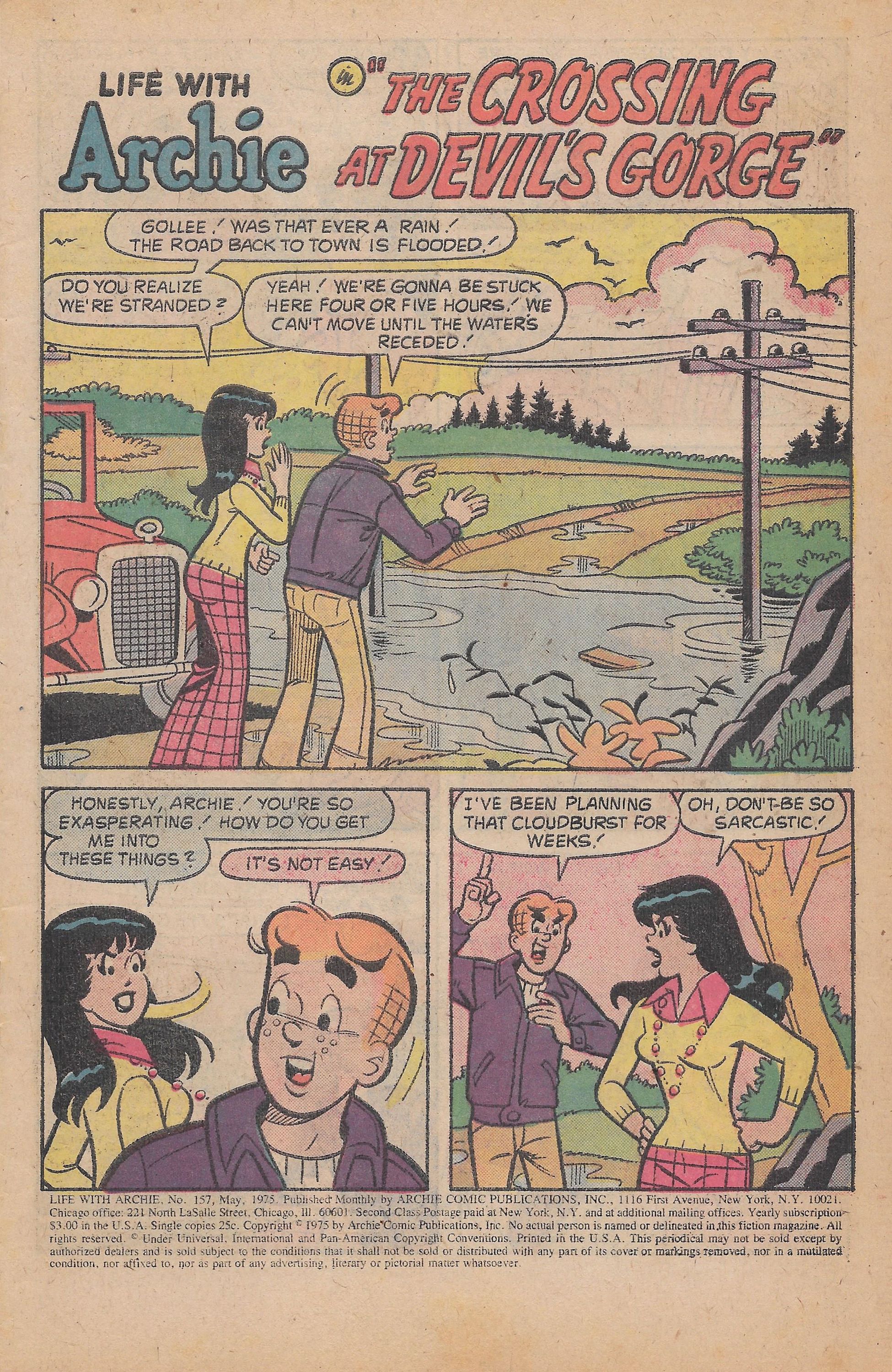 Read online Life With Archie (1958) comic -  Issue #157 - 3