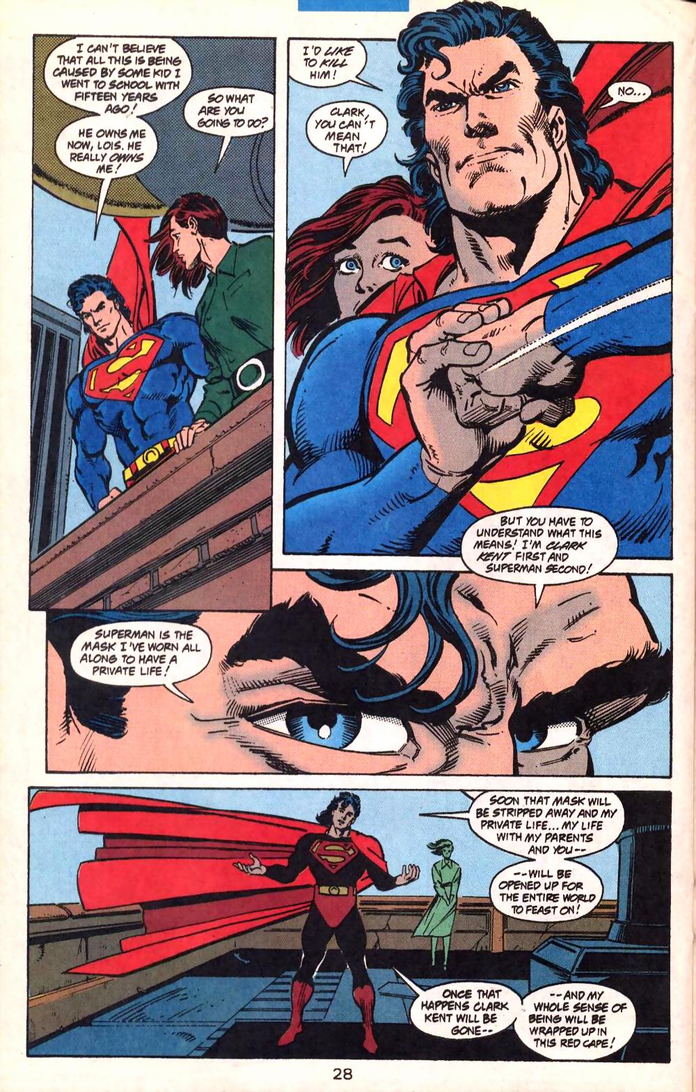 Read online Superman (1987) comic -  Issue #100 - 29