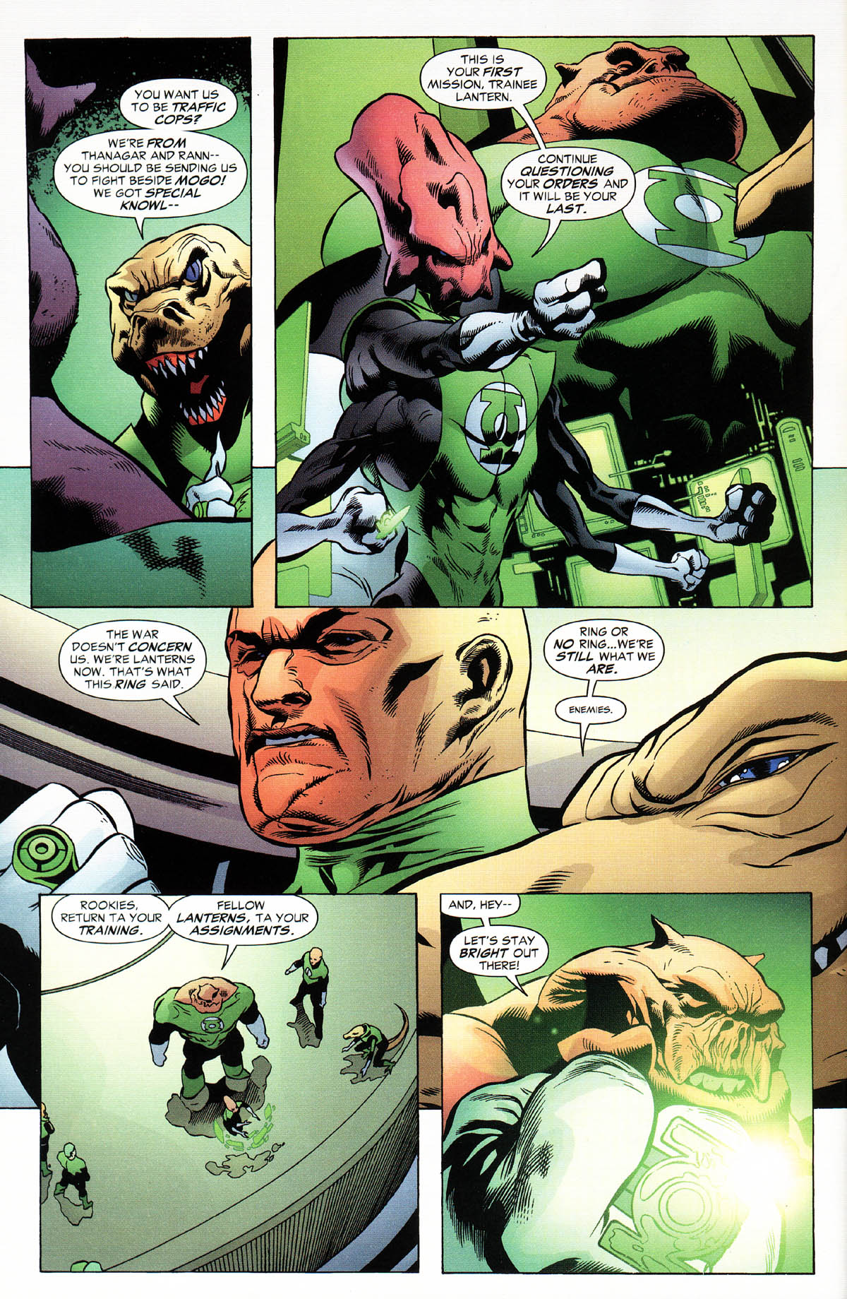 Read online Green Lantern Corps: Recharge comic -  Issue #2 - 6