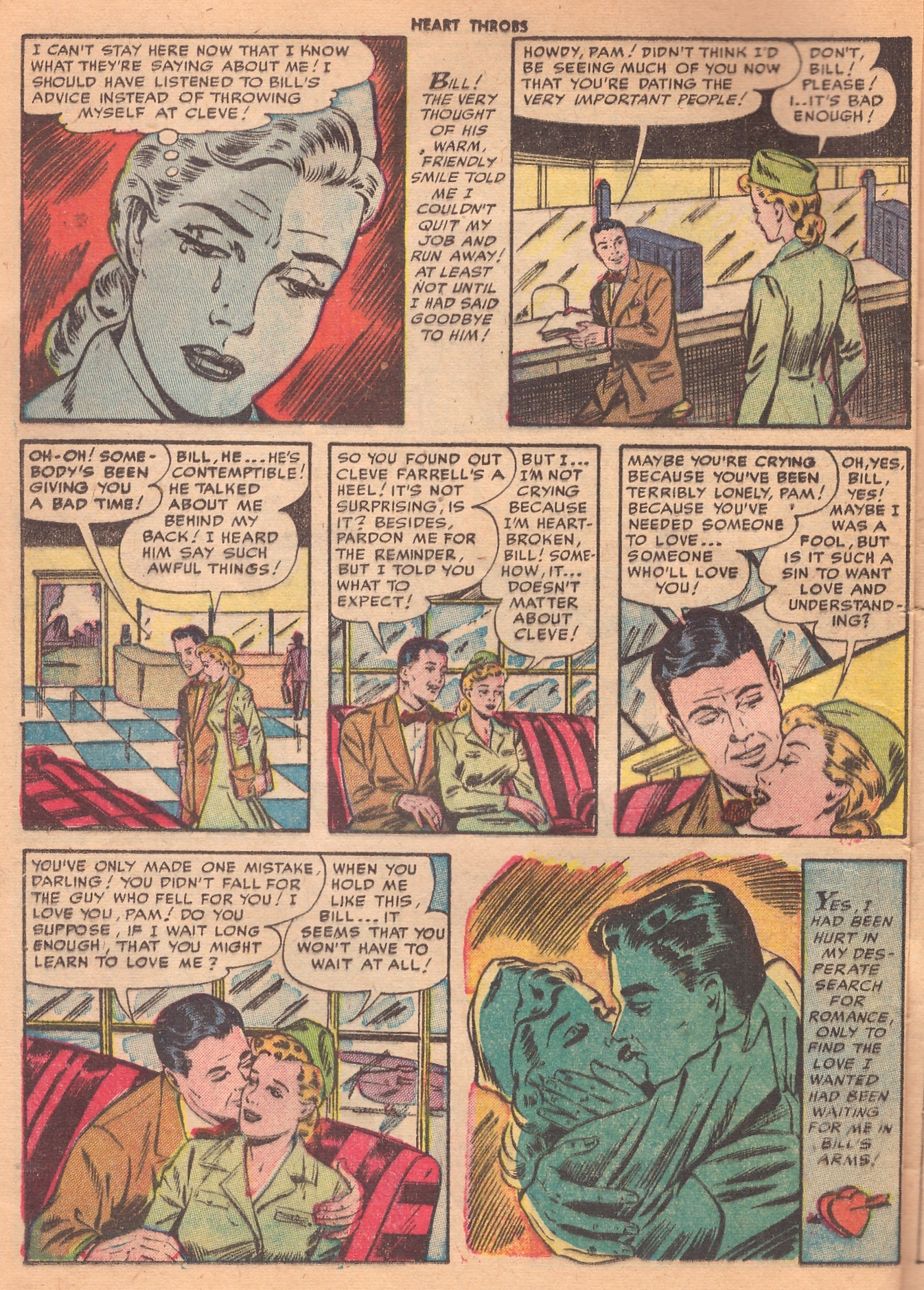 Read online Heart Throbs comic -  Issue #19 - 24