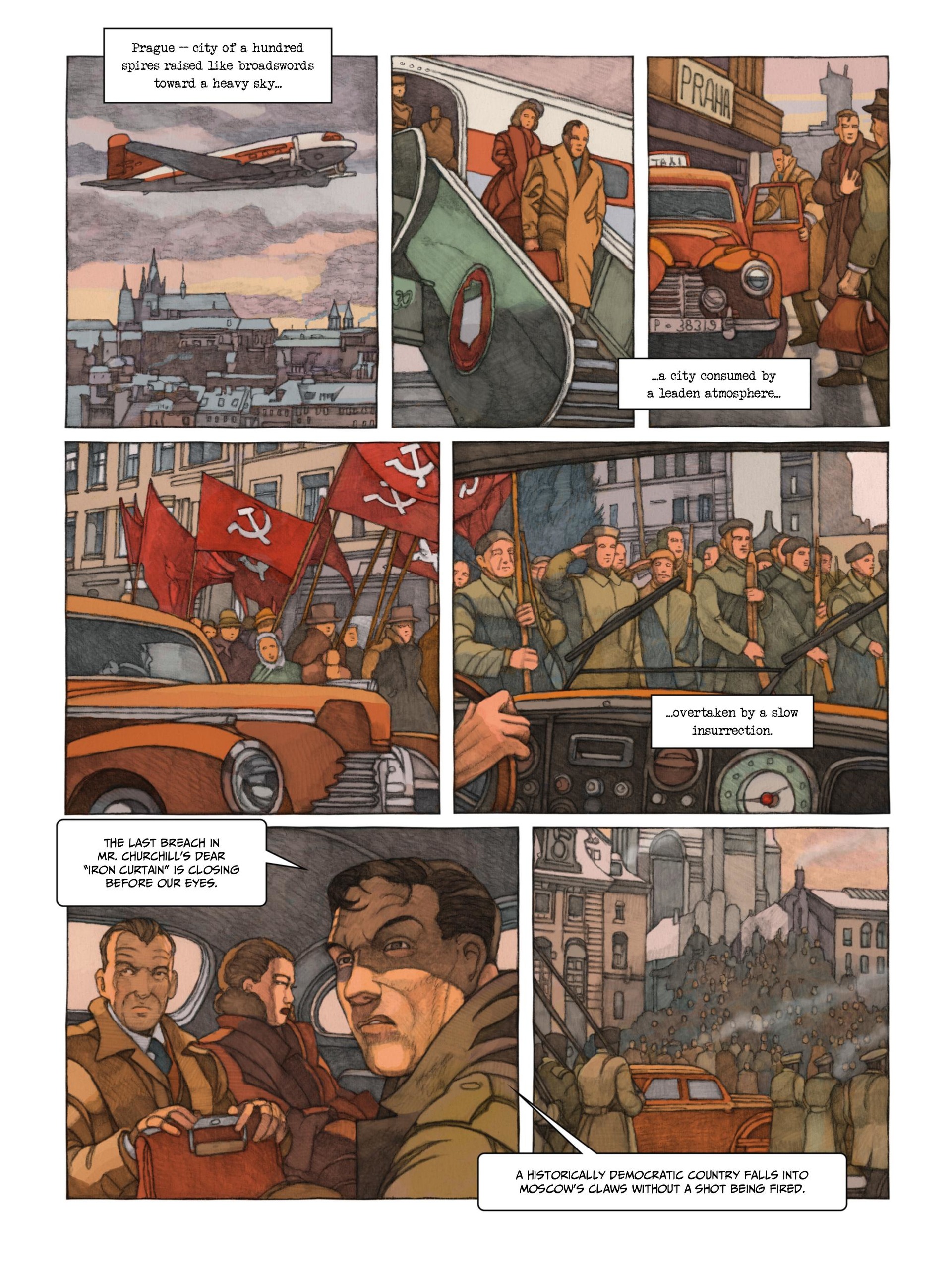 Read online The Prague Coup comic -  Issue # TPB - 74