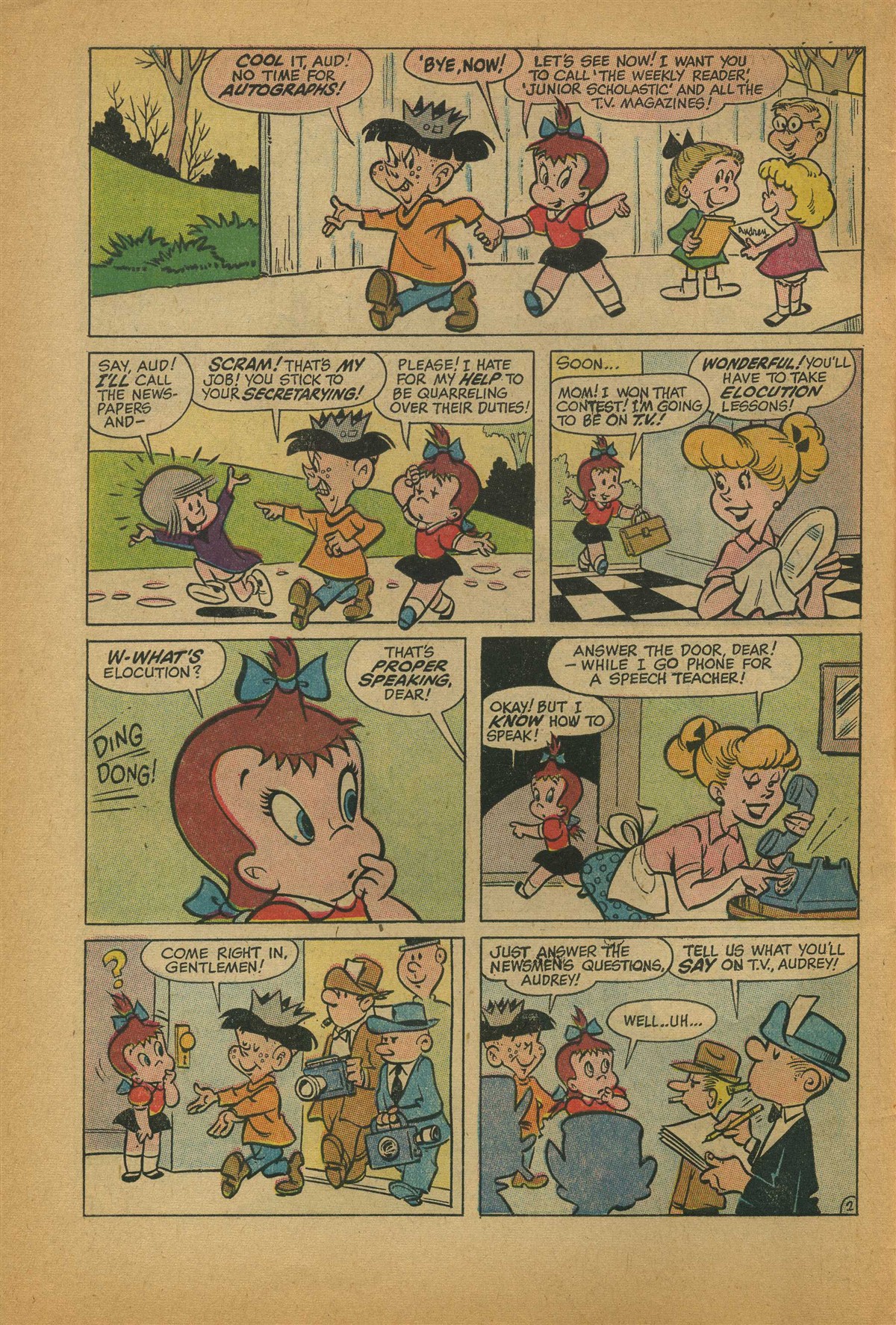 Read online Little Audrey And Melvin comic -  Issue #12 - 6