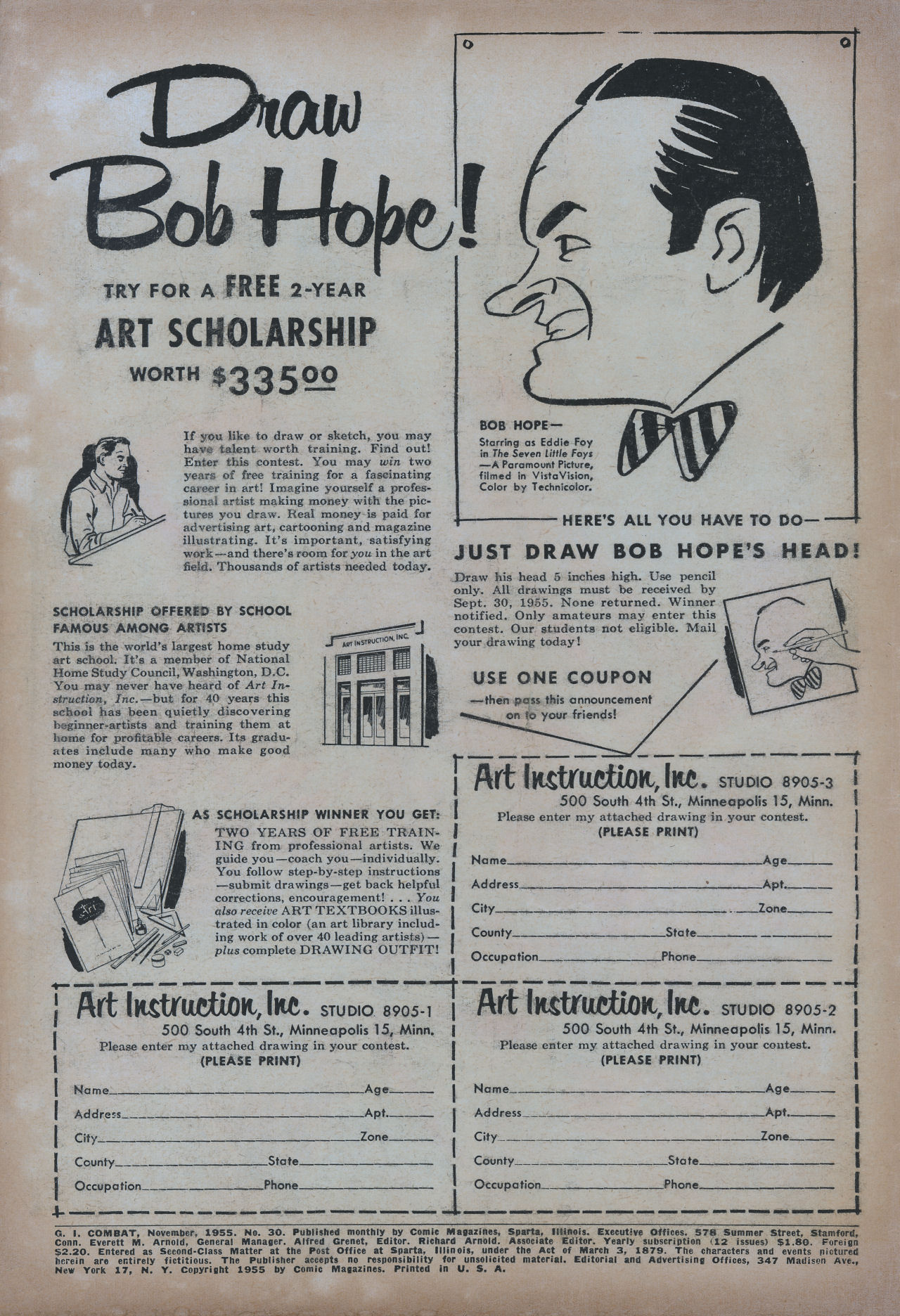 Read online G.I. Combat (1952) comic -  Issue #30 - 2