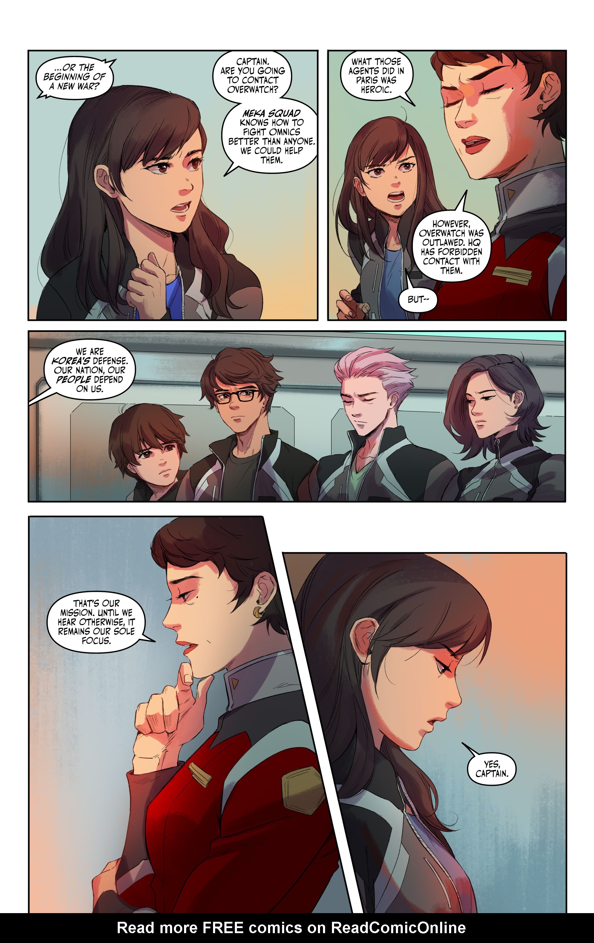 Read online Overwatch: New Blood comic -  Issue #5 - 4