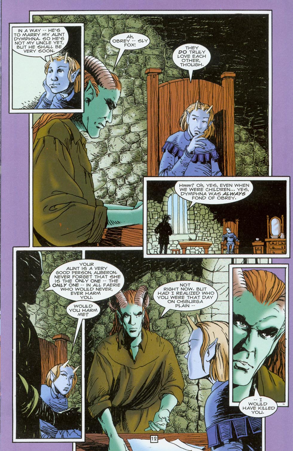 Read online The Books of Faerie: Auberon's Tale comic -  Issue #3 - 13