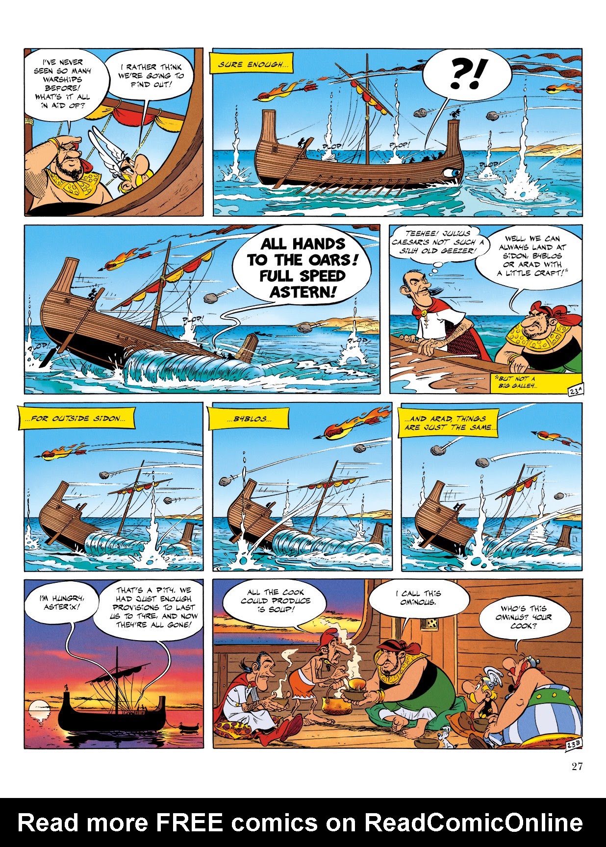 Read online Asterix comic -  Issue #26 - 28