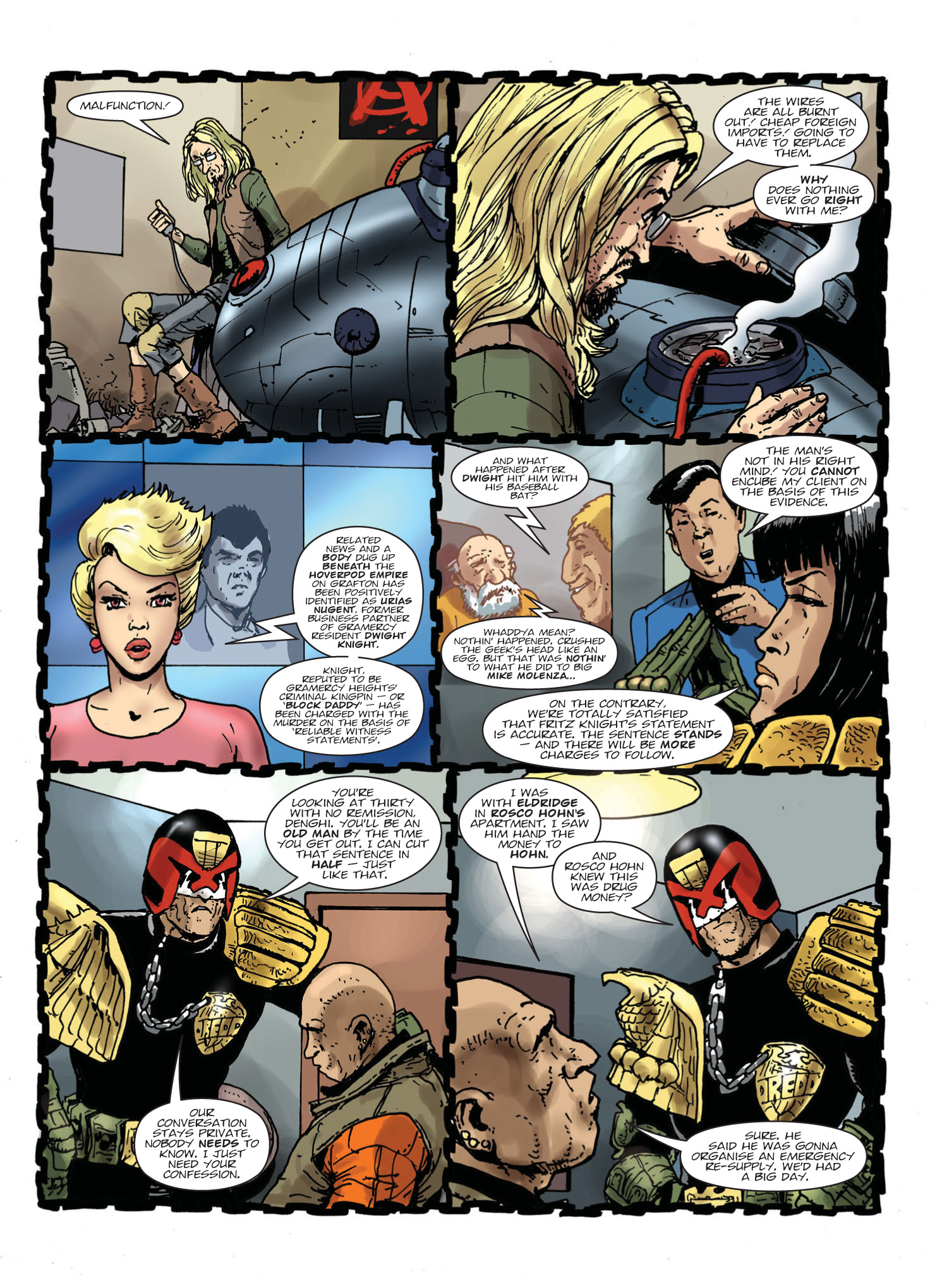 Read online Judge Dredd Megazine (Vol. 5) comic -  Issue #396 - 125