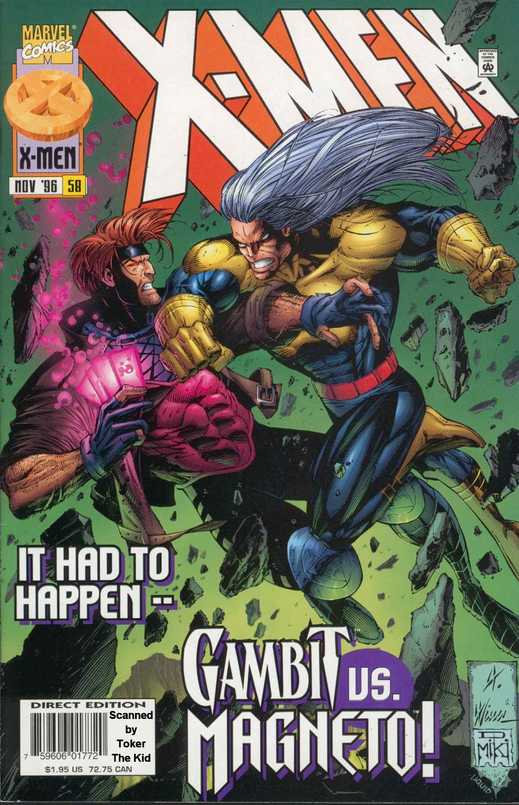 X-Men (1991) issue 58 - Page 1
