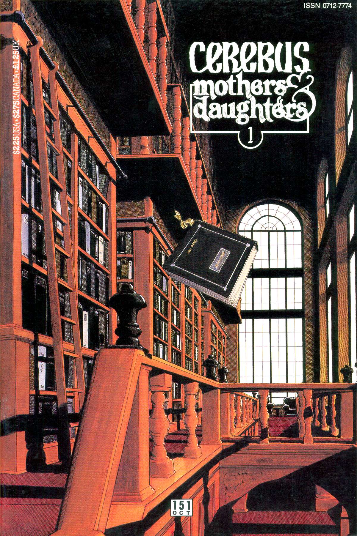 Read online Cerebus comic -  Issue #151 - 1