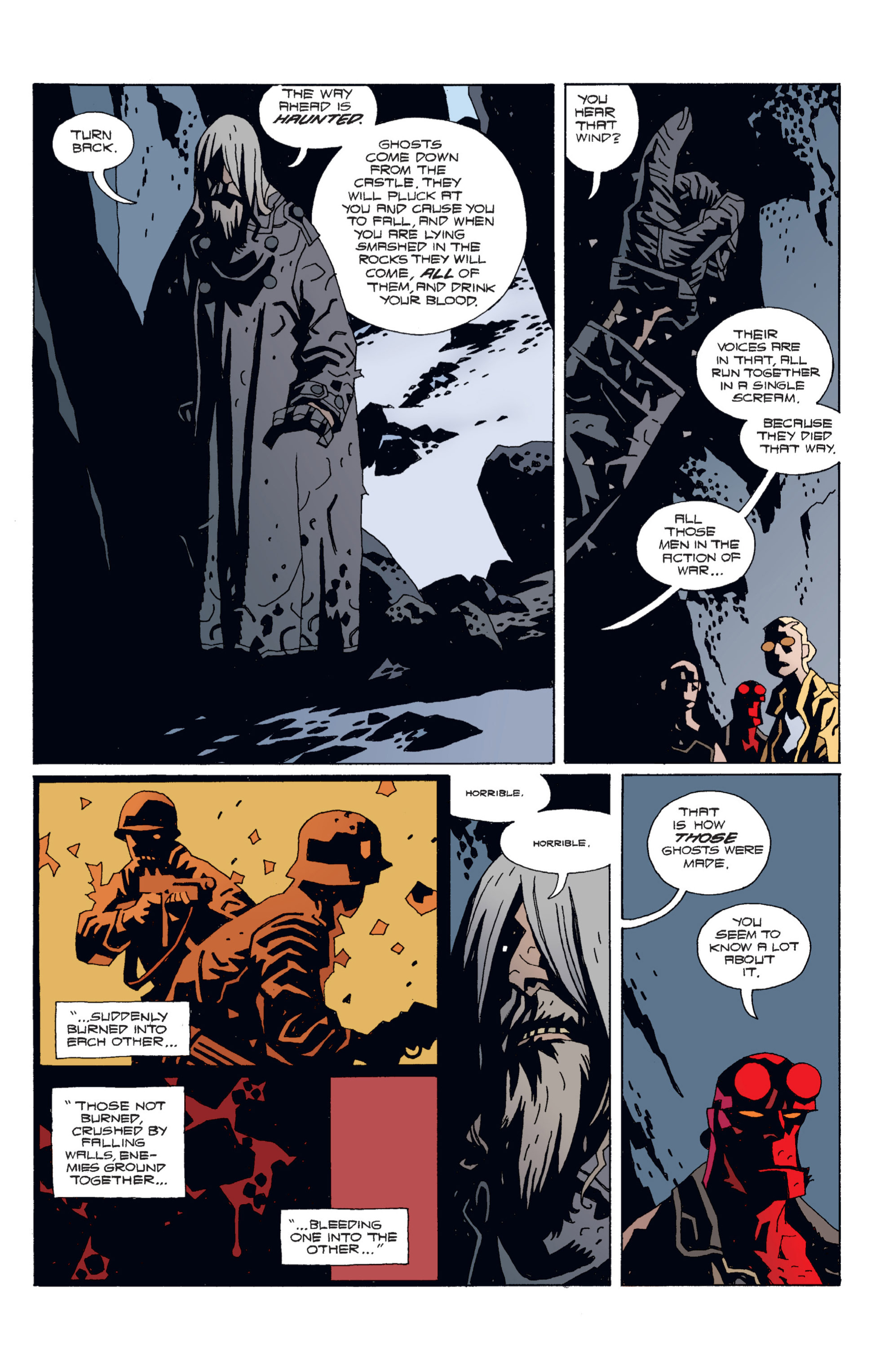 Read online Hellboy comic -  Issue #5 - 28