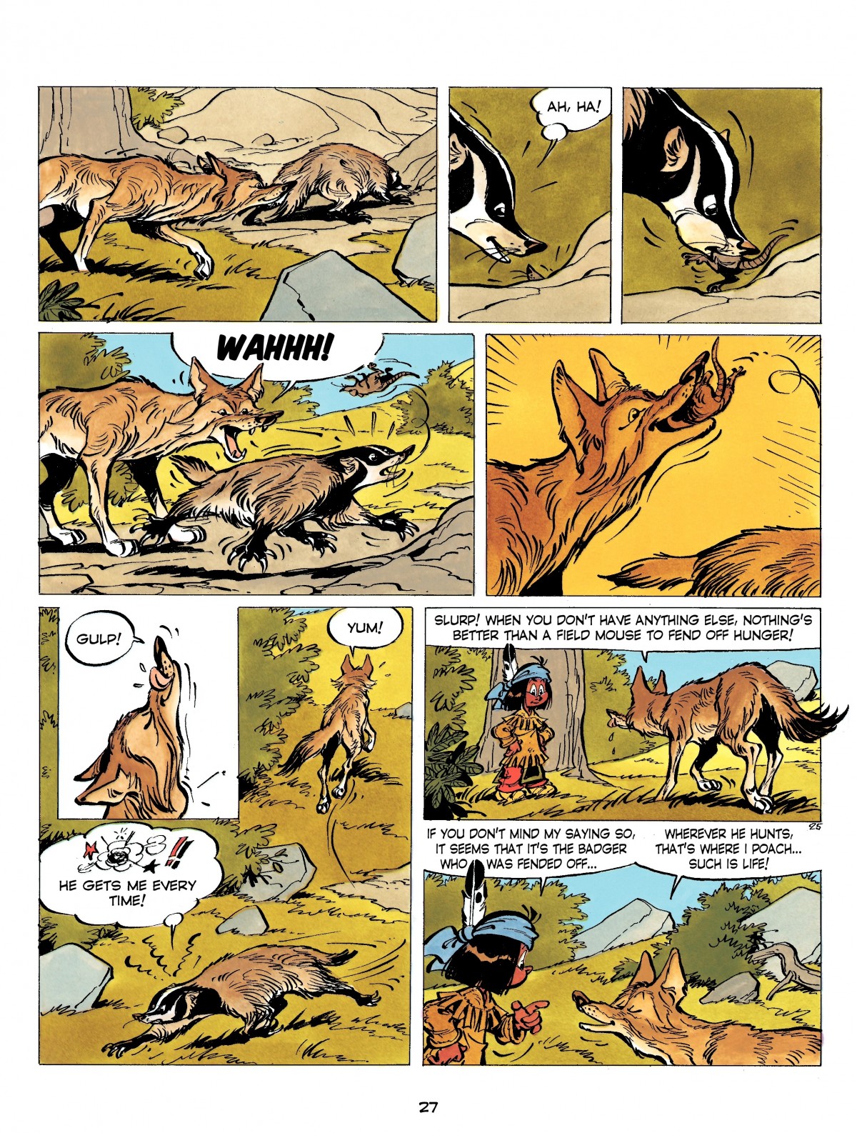 Read online Yakari comic -  Issue #9 - 27