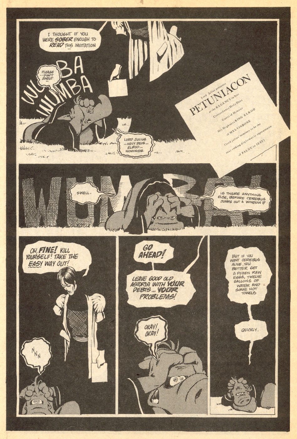 Read online Cerebus comic -  Issue #35 - 7