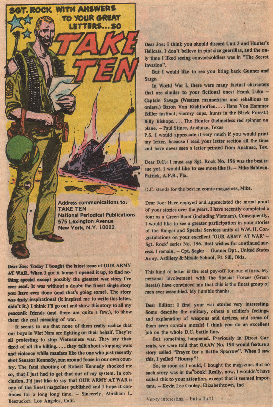 Read online Our Army at War (1952) comic -  Issue #199 - 25