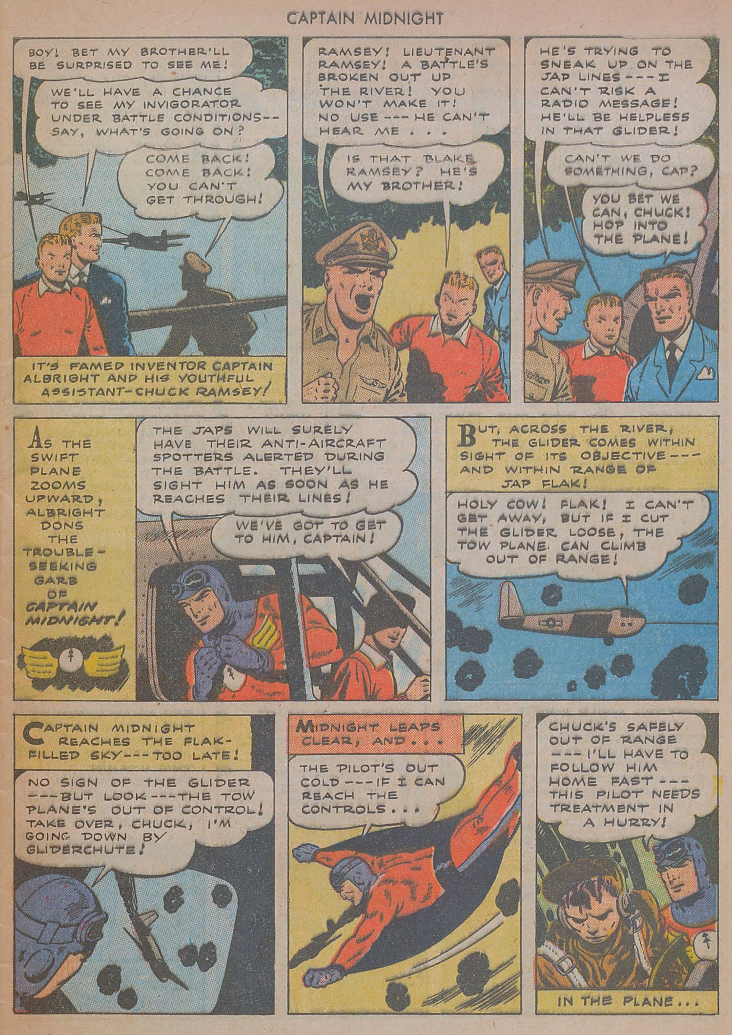 Read online Captain Midnight (1942) comic -  Issue #24 - 5