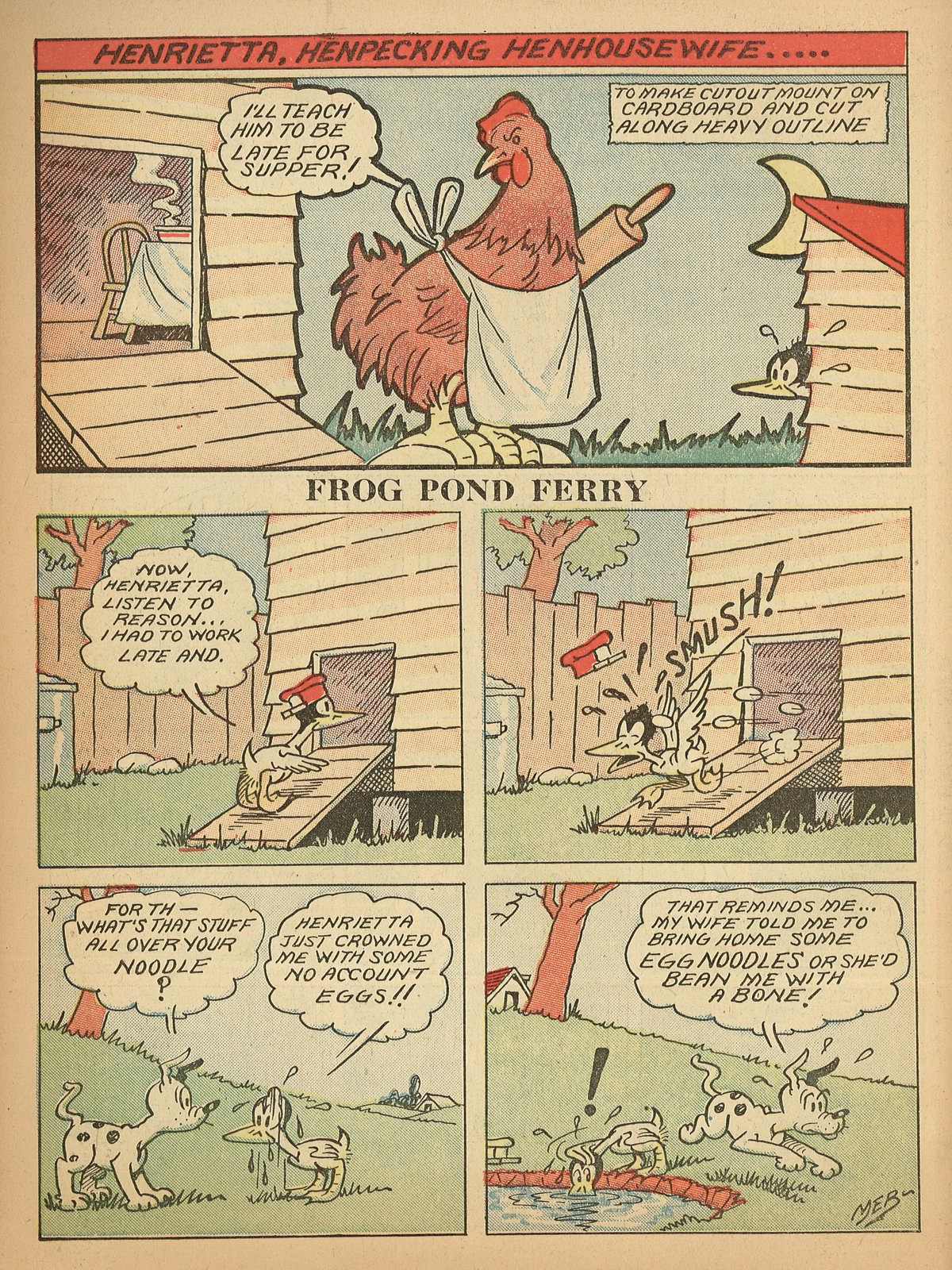 Read online Famous Funnies comic -  Issue #55 - 64