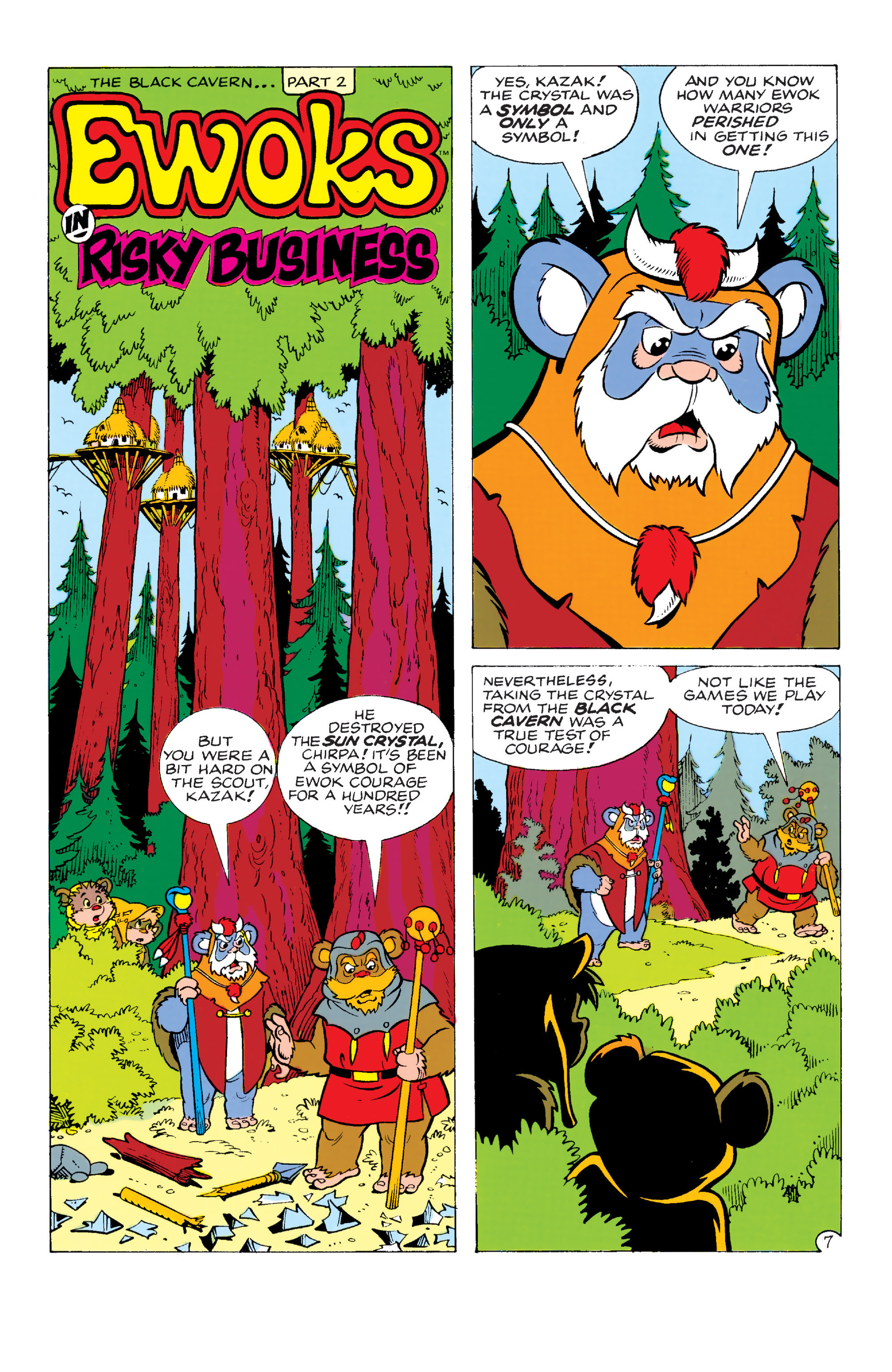 Read online Ewoks comic -  Issue #13 - 8