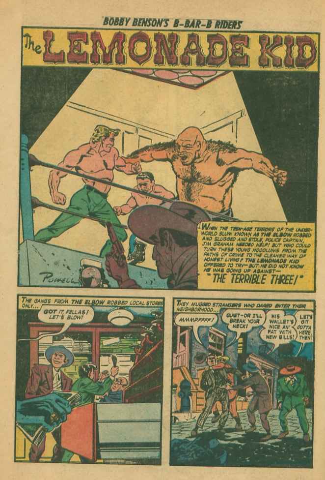 Read online Bobby Benson's B-Bar-B Riders comic -  Issue #9 - 26