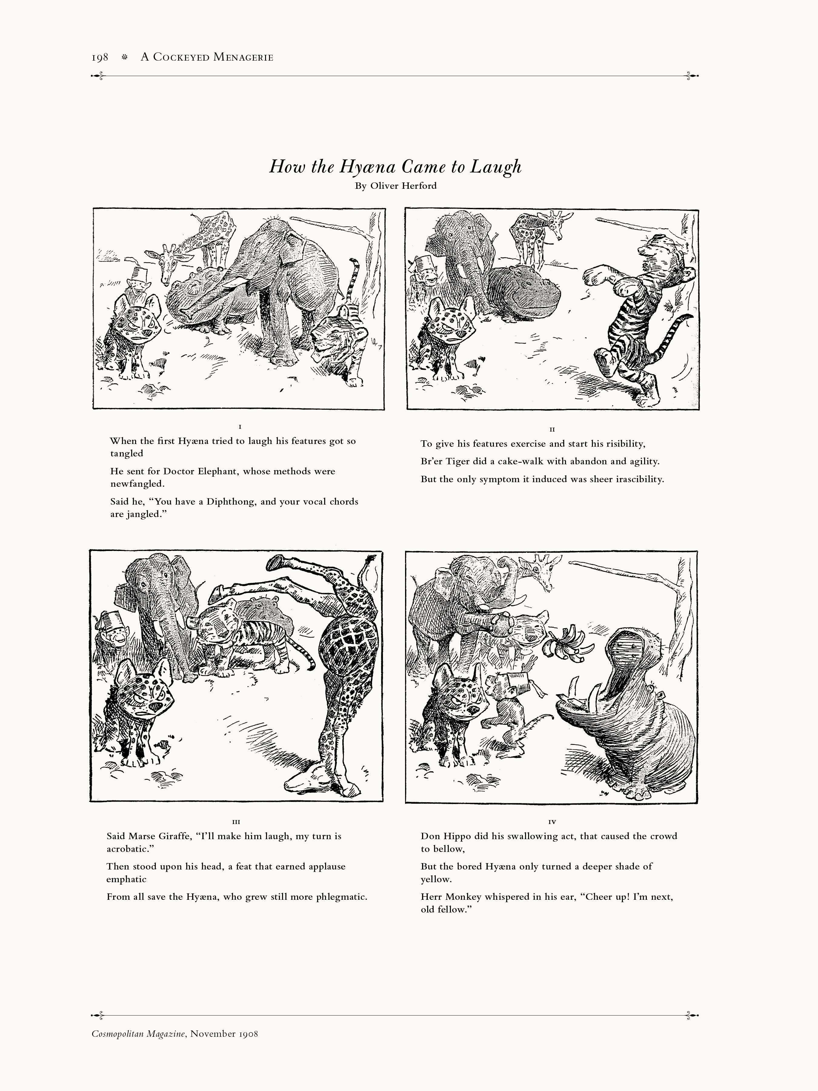 Read online A Cockeyed Menagerie: The Drawings of T.S. Sullivant comic -  Issue # TPB (Part 3) - 9