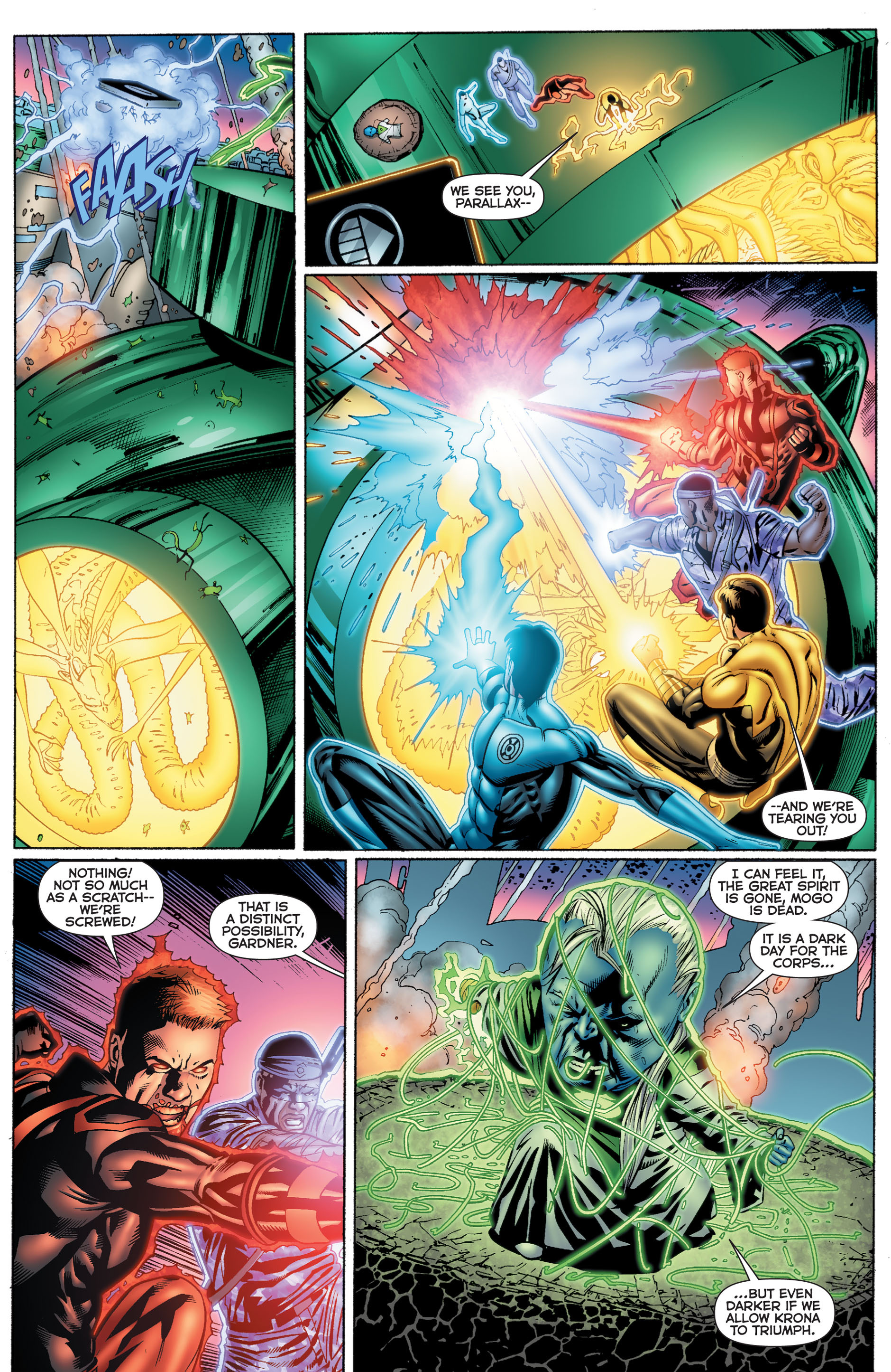 Read online Green Lantern: War of the Green Lanterns (2011) comic -  Issue # TPB - 202