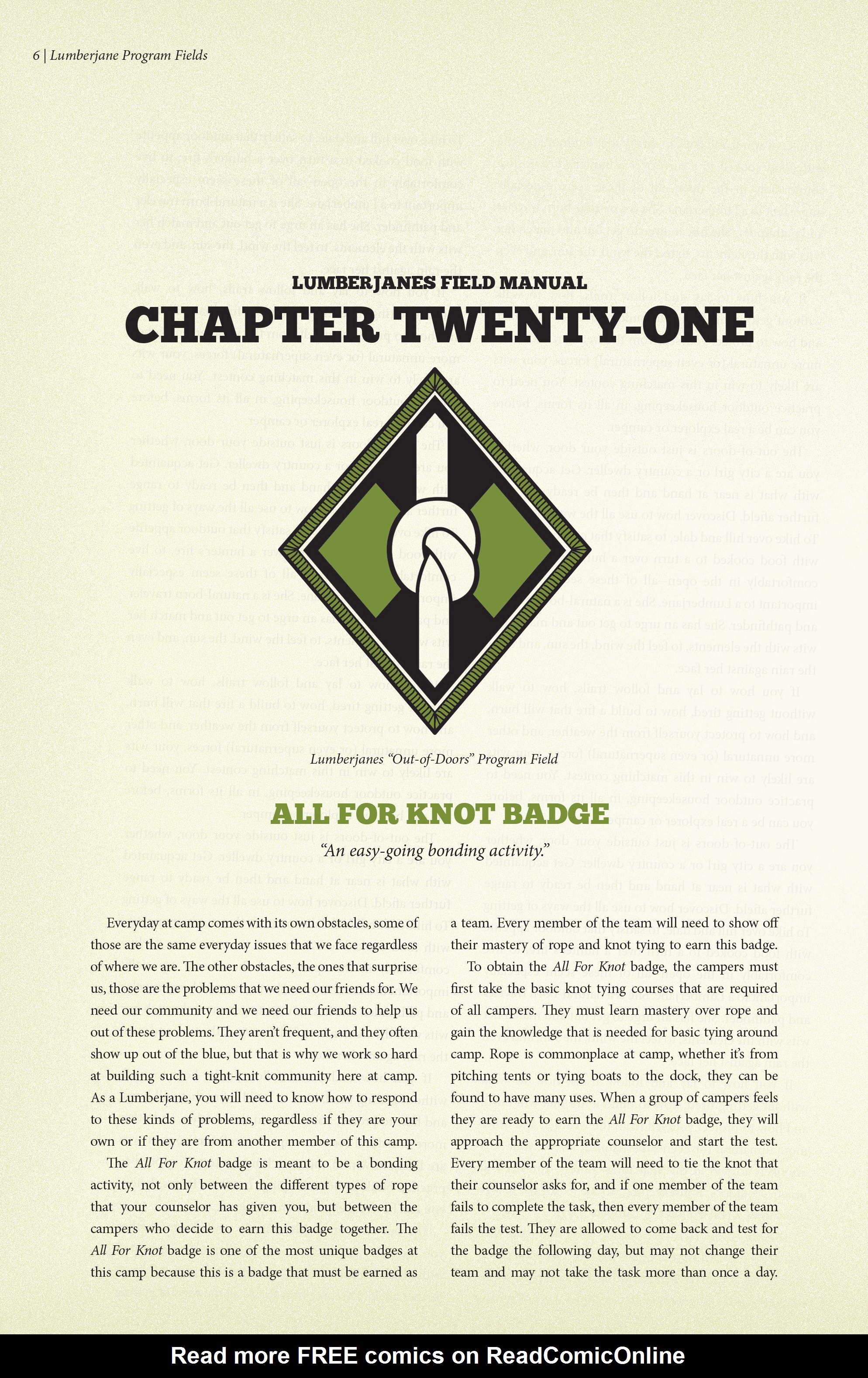 Read online Lumberjanes Vol. 6 comic -  Issue # TPB - 7