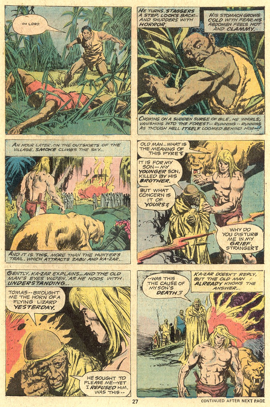 Read online Ka-Zar comic -  Issue #9 - 19