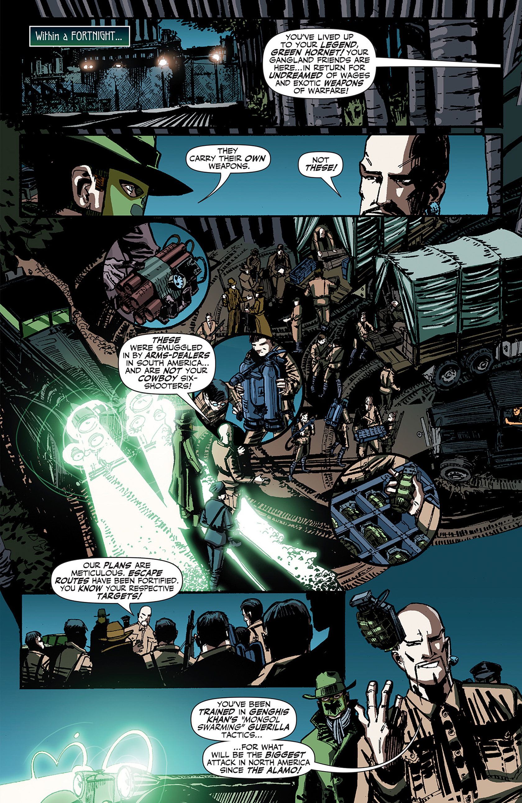 Read online The Shadow/Green Hornet: Dark Nights comic -  Issue #2 - 22